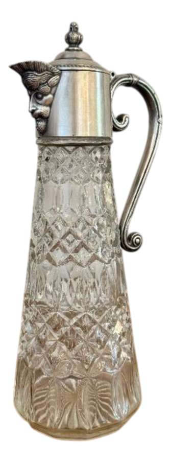 Antique Edwardian Claret Jug, 1900s | Chairish