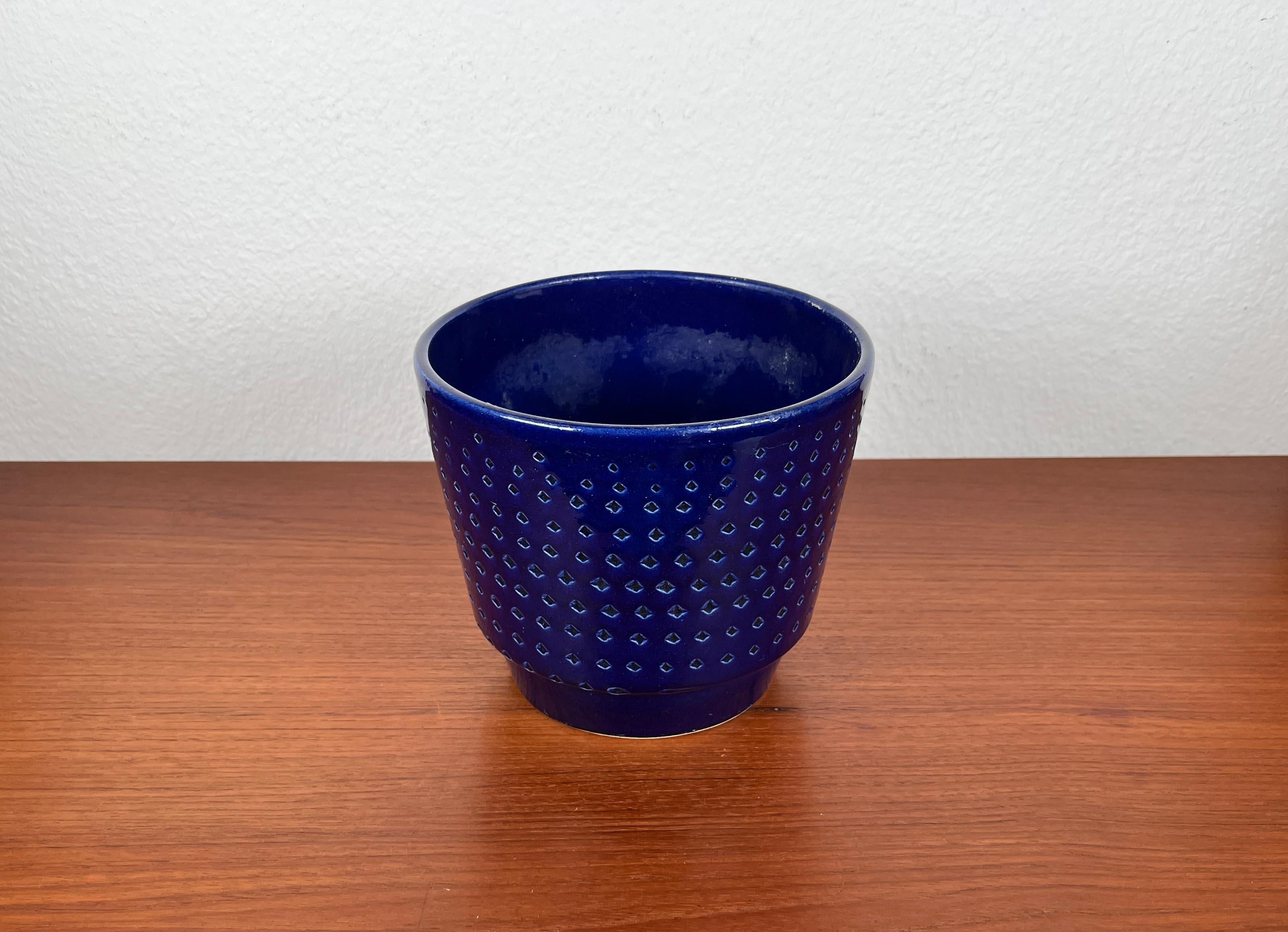 Mid-Century West German Pottery WGP Minimalist Planter from Fhr, 1960s