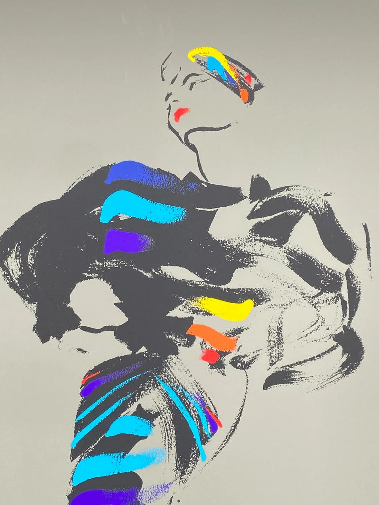 Michel Cannetti Wandtattoo Silhouette – Selbstklebender Siebdruck, Ca. 57 Cm Hoch, Einfach Aufzurubbeln
