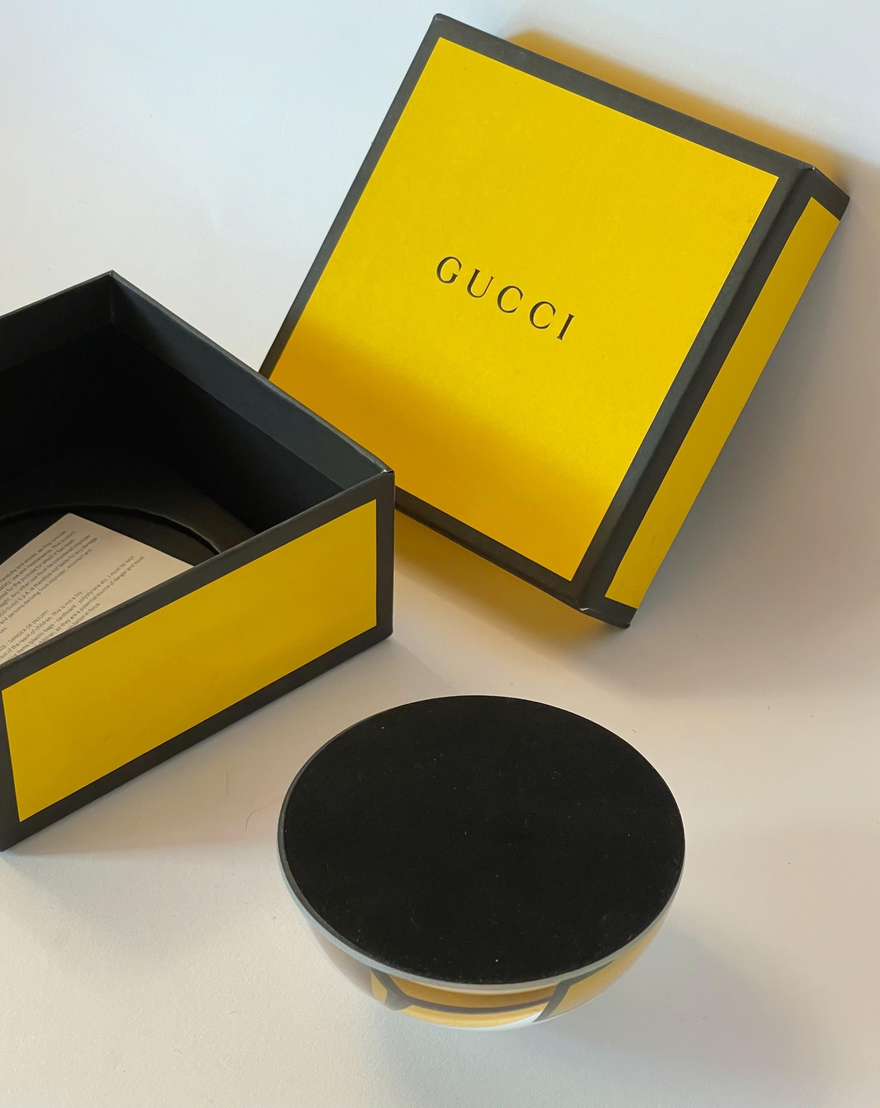 Gucci Glass Snake Paperweight | Chairish