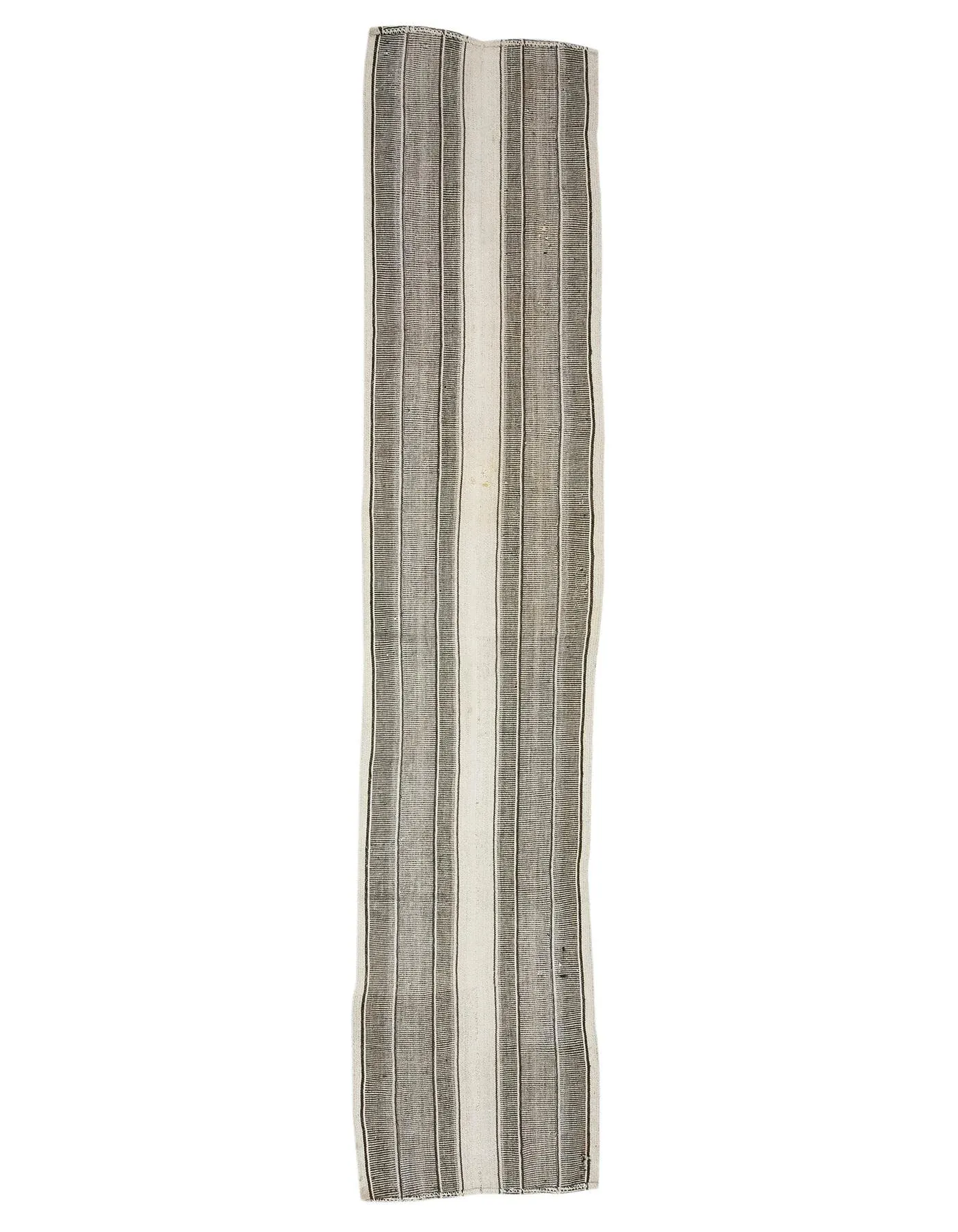 1960s Vintage Turkish Kilim Runner- 2′7″ × 12′3″