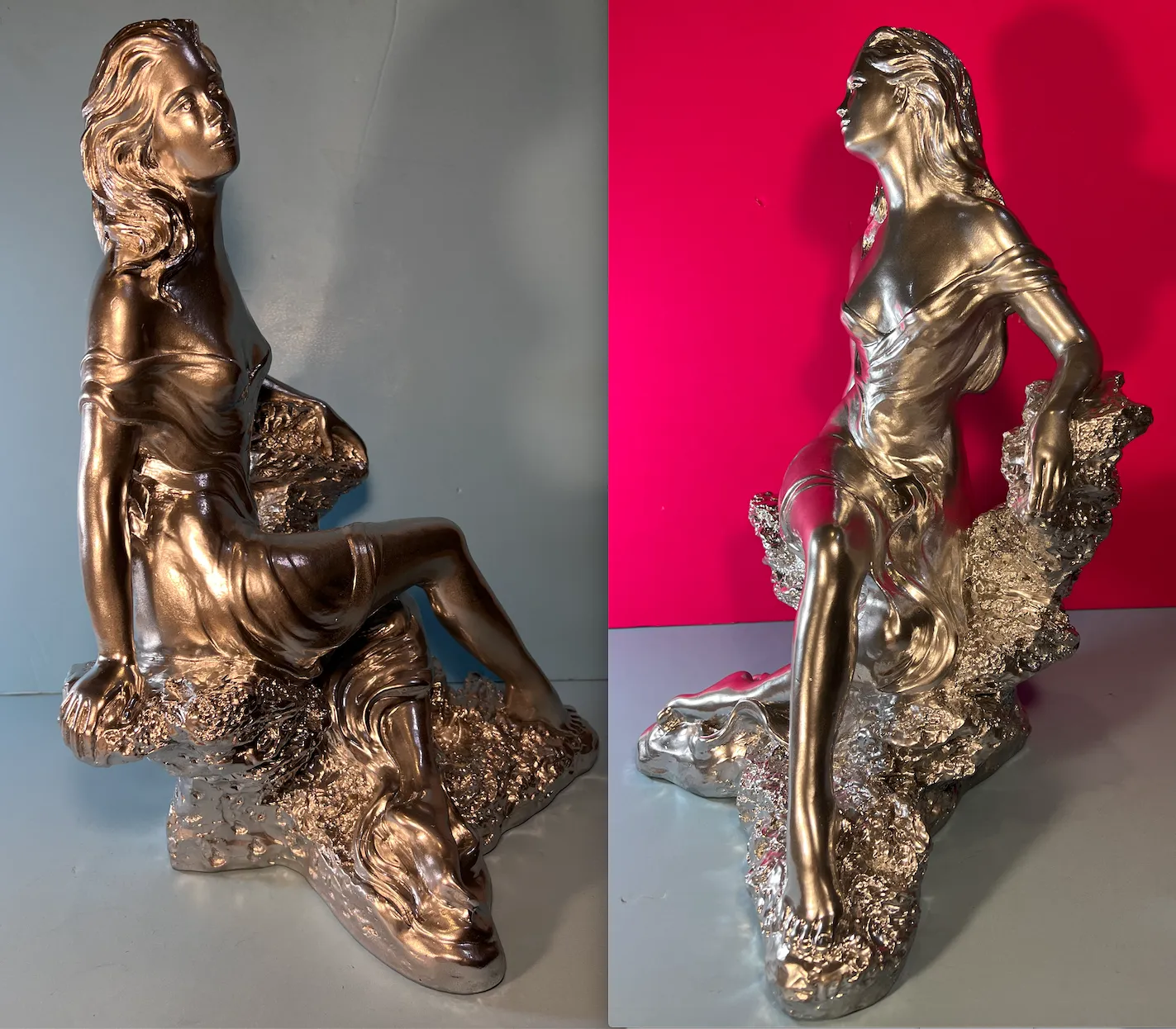 1990 Chrome Tone Sculpture by Alice Heath for Austin