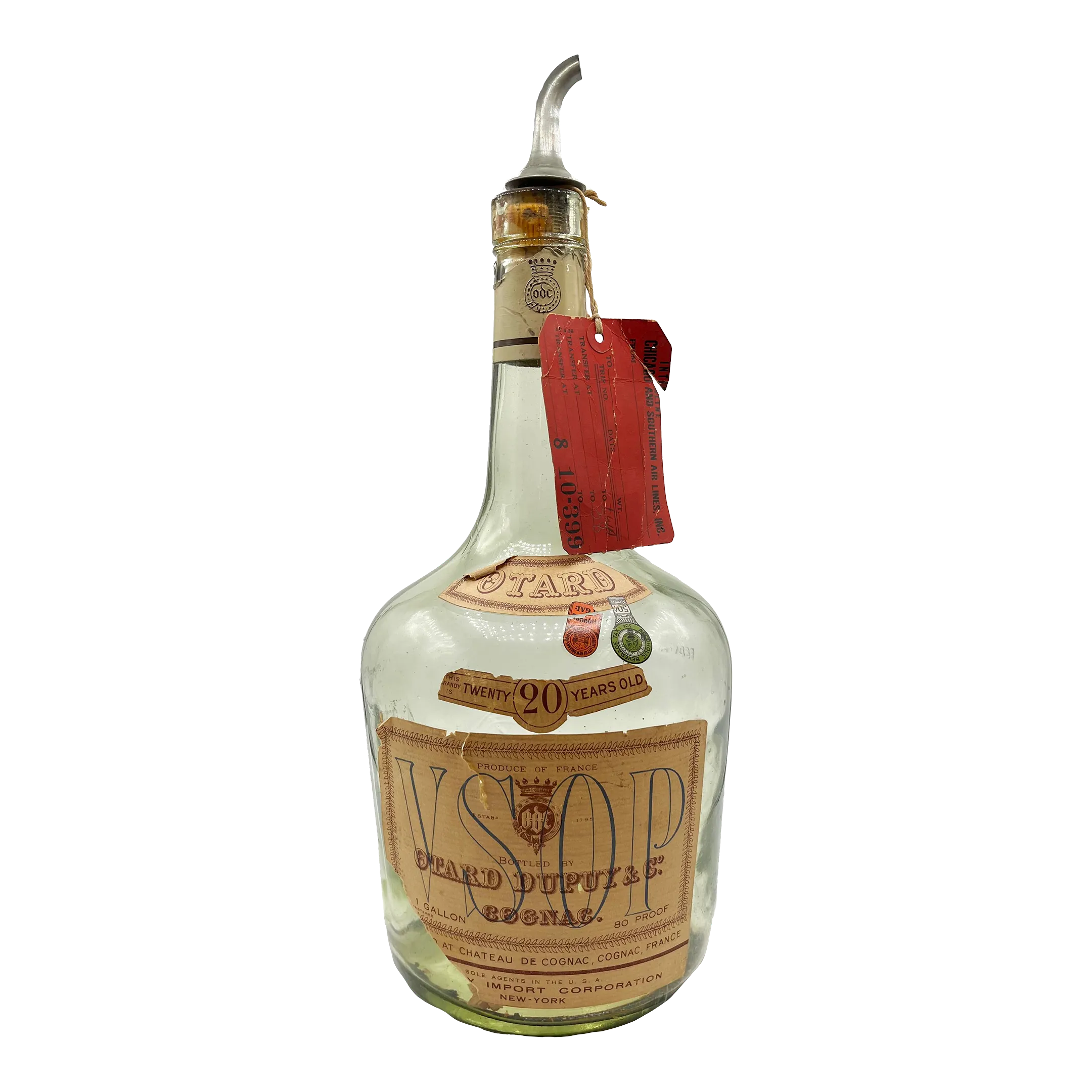 Cognac Otard 装飾的なボトル Otard Vsop Vintage Large One Gallon 15