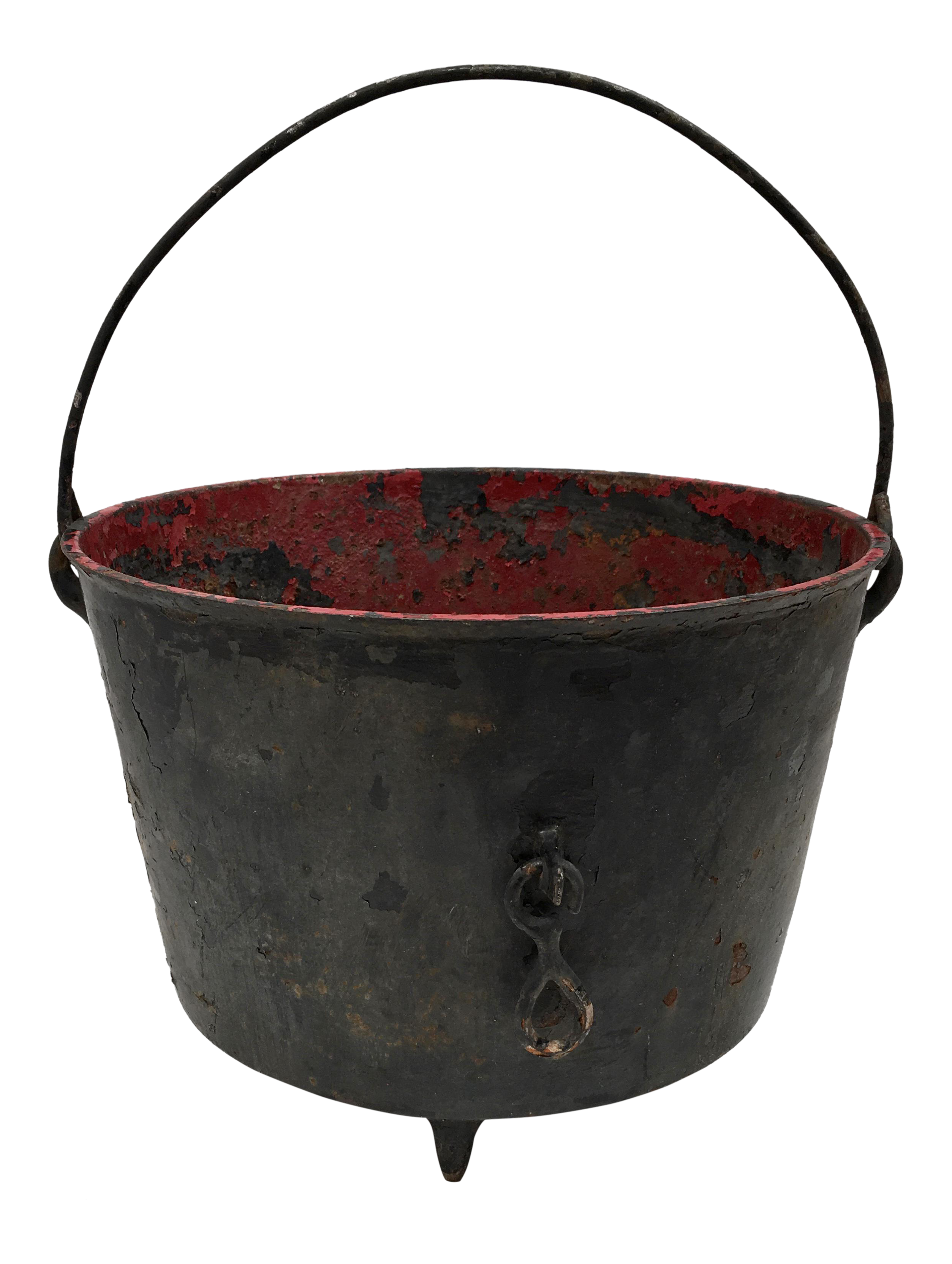 Cast Iron Paint >> Vintage Chippy Paint Cast Iron Cauldron Cast Iron Paint >> Vintage Chippy Paint Cast Iron Cauldron