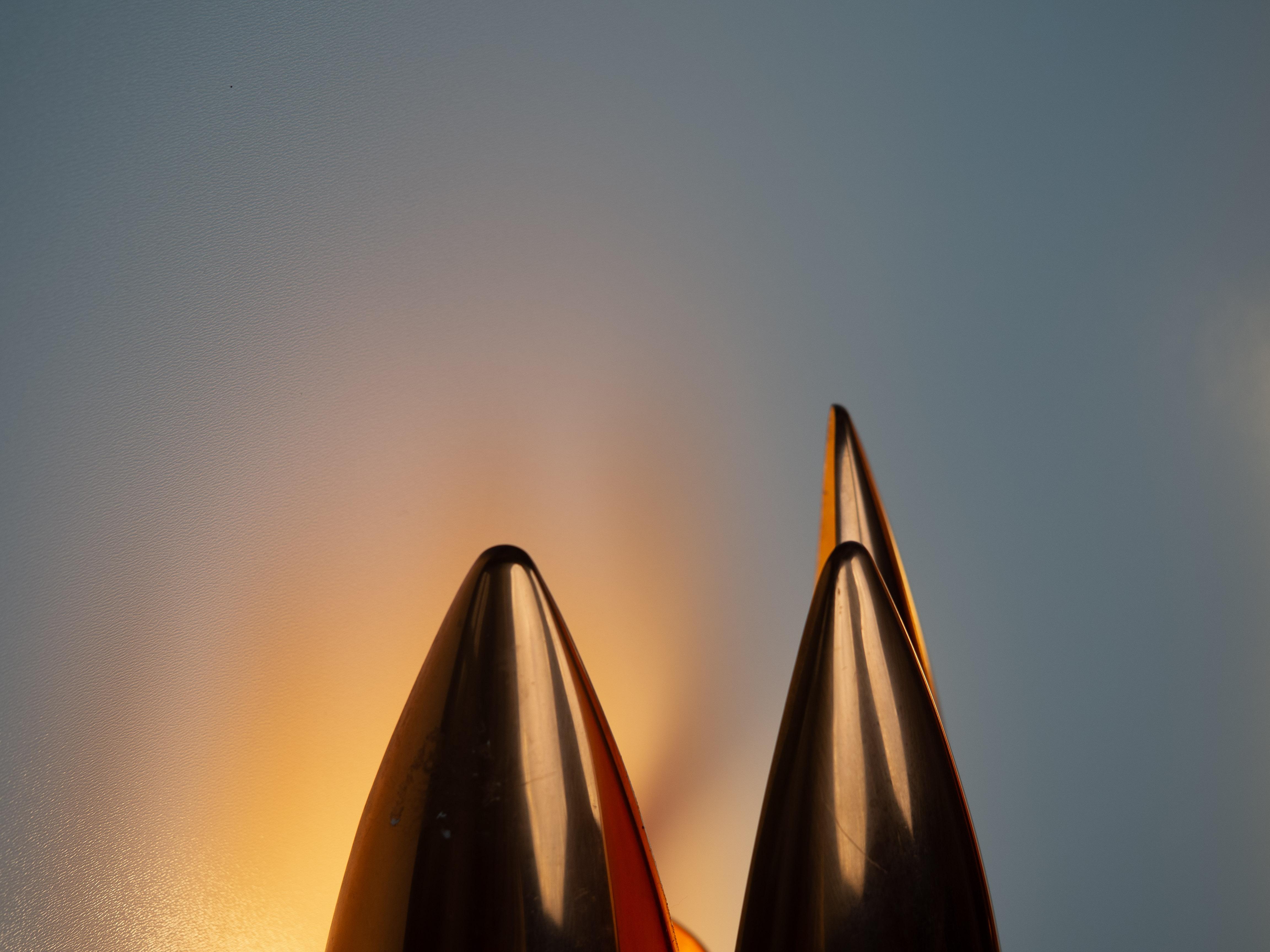 Danish Kastor Sconces by Jo Hammerborg for Fog & Morup, 1960s, Set of 2