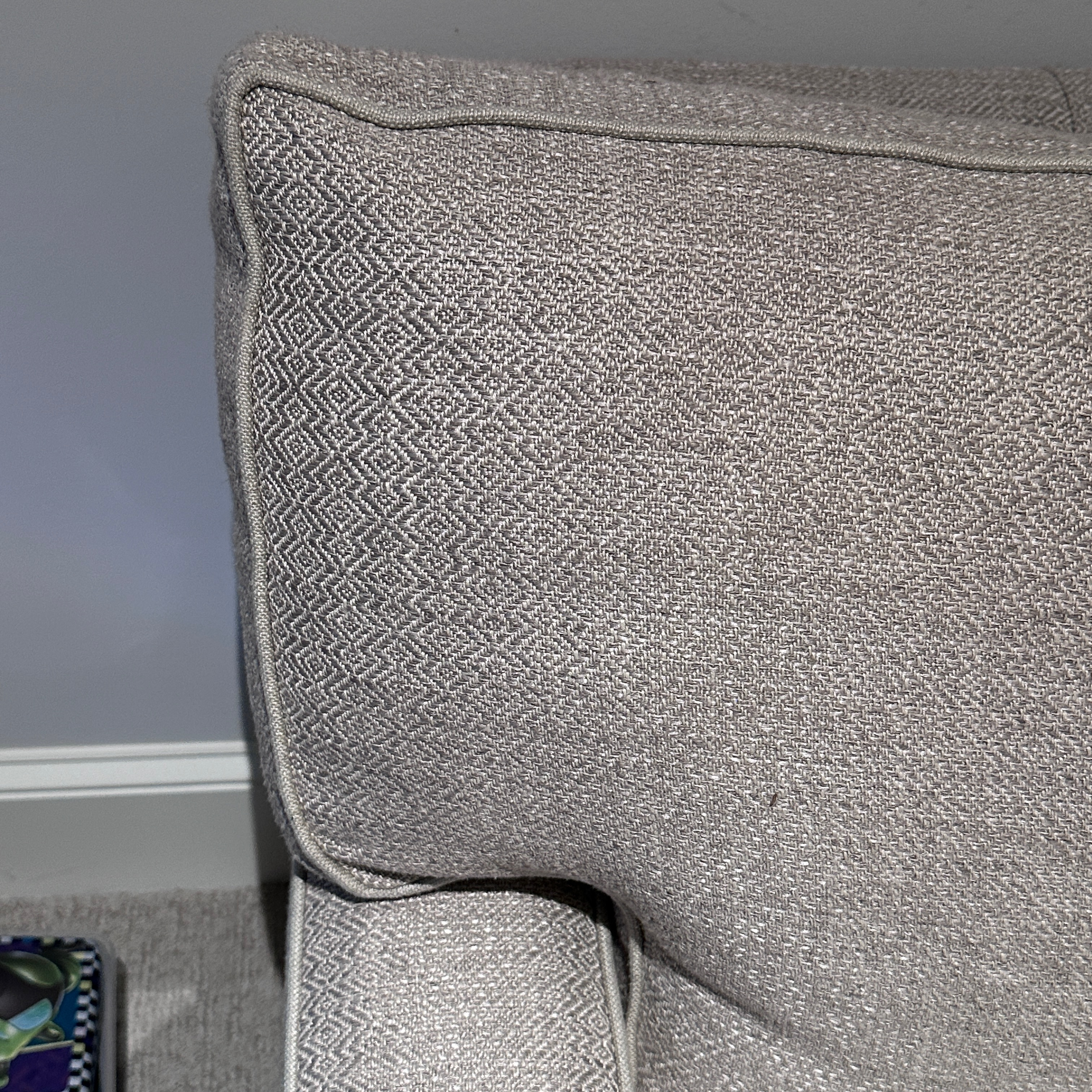 Ej Victor Sofa With Thibaut Cadence Performance Fabric Chairish