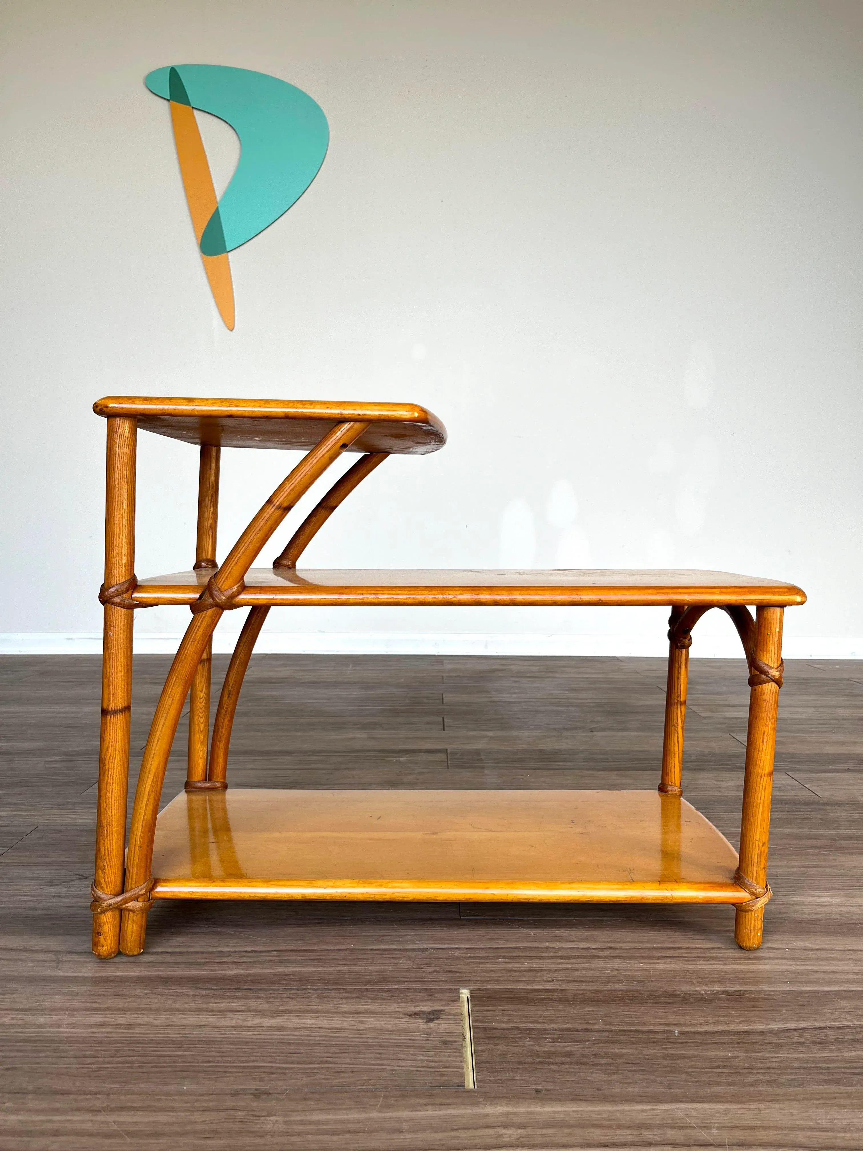 1950s Heywood Wakefield Ashcraft Coffee & End Table Set