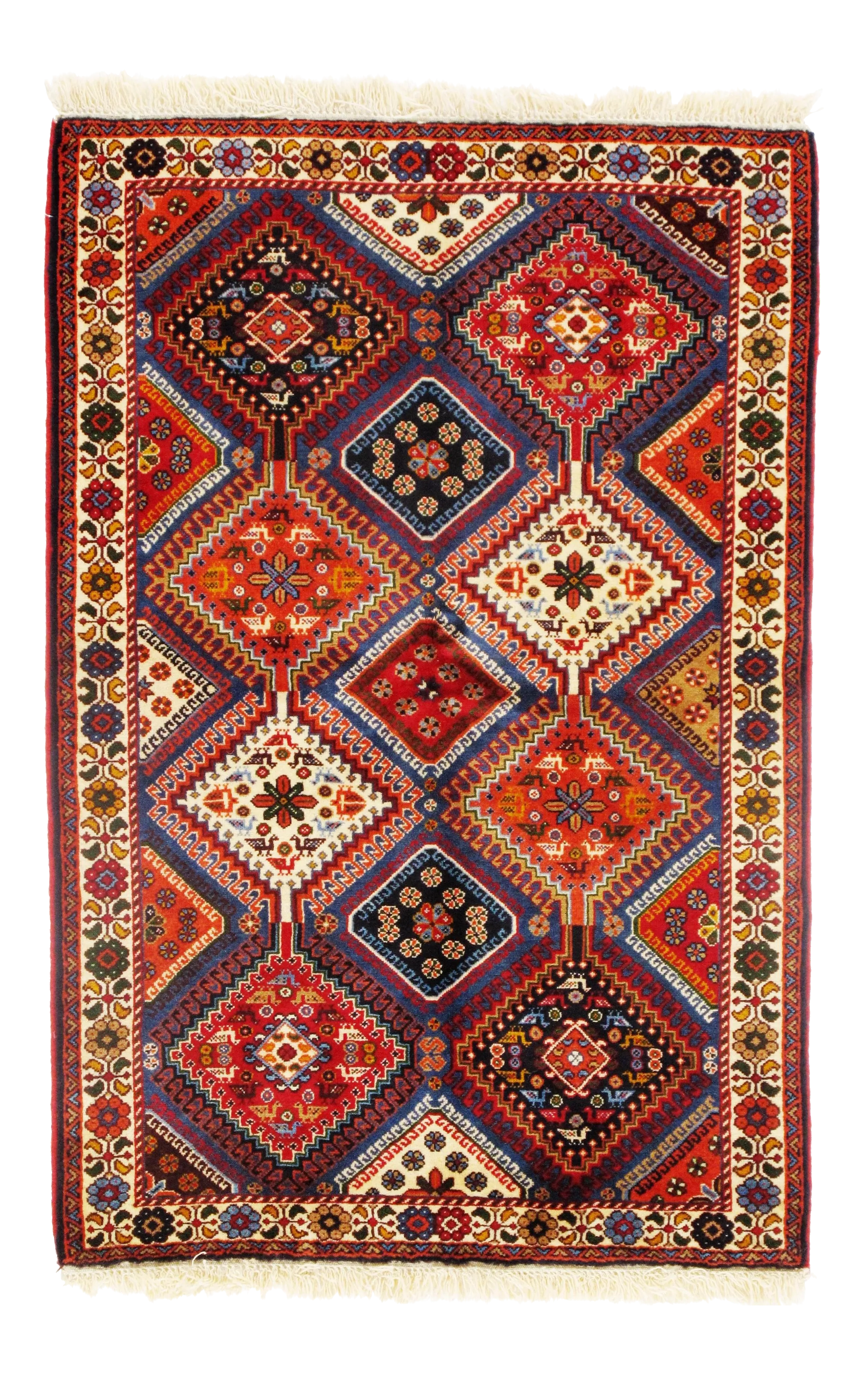 Traditional Pasargad N Y Persian Yalameh Rug - 3'4