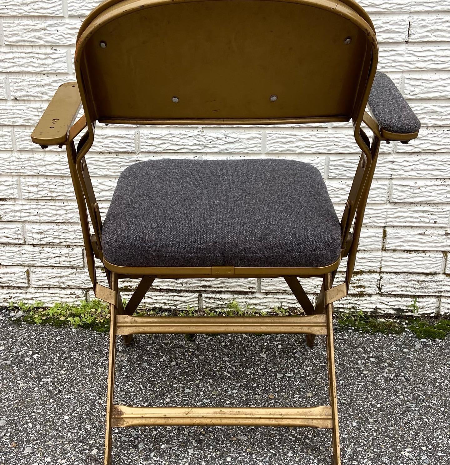 Vintage Clarin Manufacturing Reserve Seating Folding Chairs - a Pair