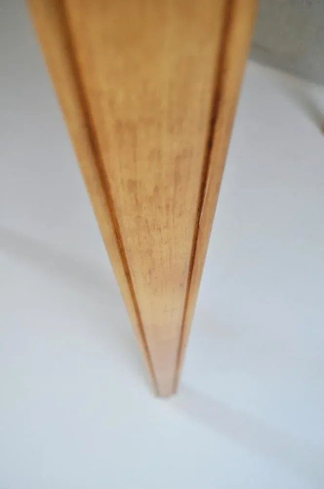 Art Deco Golden Elm Table, 1930s