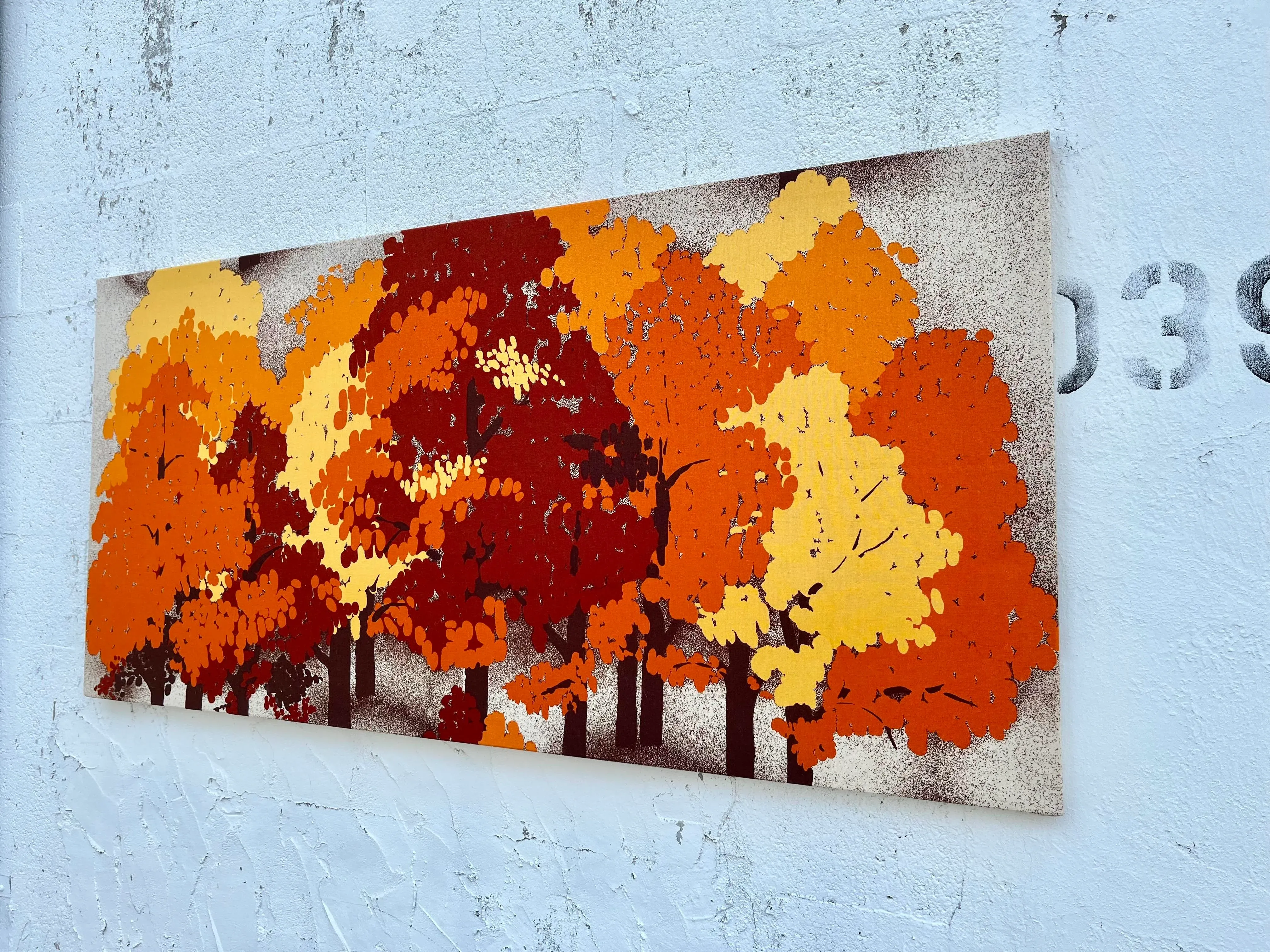 1970s Large Textile Wall Art | Chairish