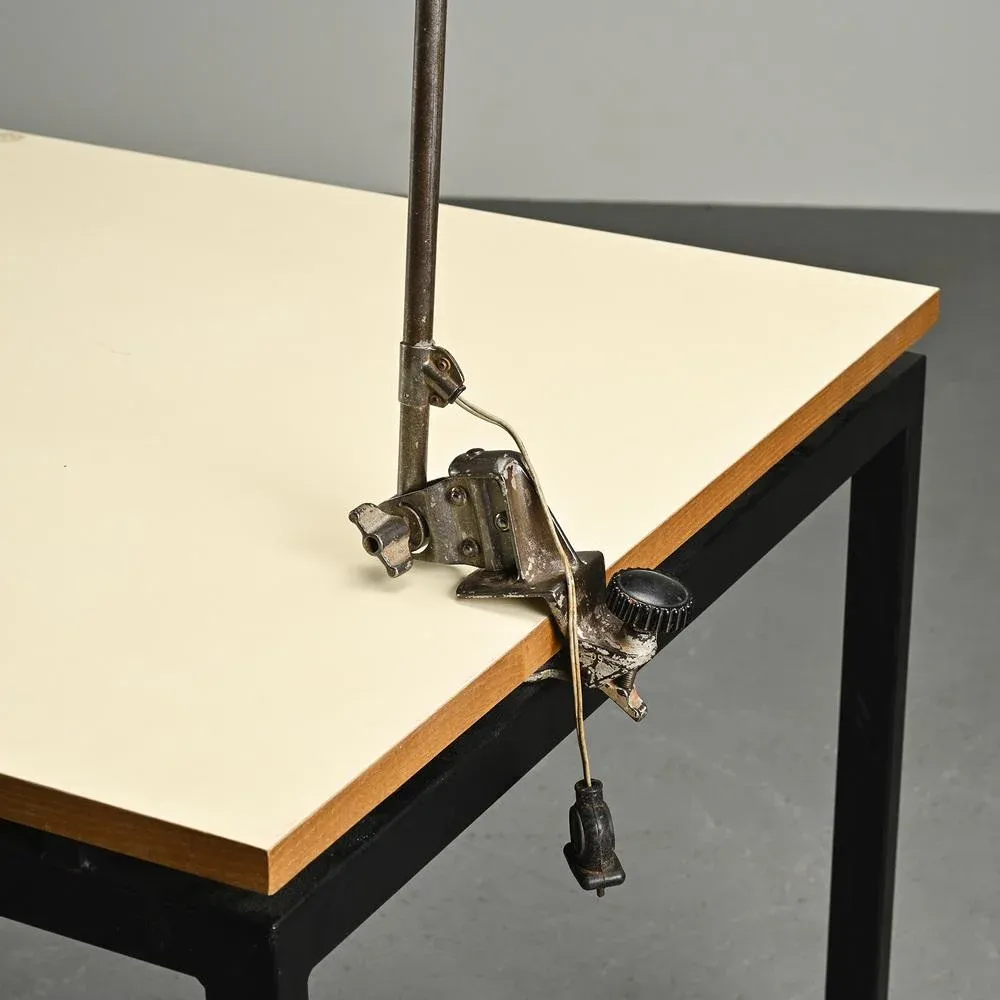 Typ 113 Clamp Lamp by Curt Fischer for Midgard, 1930