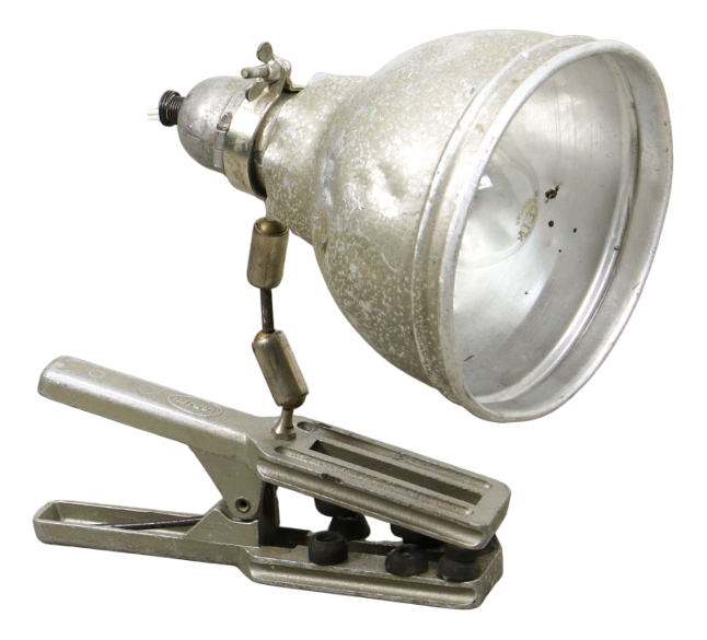 イタリア 1950s ヴィンテージ Ianiro社製 クリップライト Vintage Industrial Italian Ianiro Clip on Lamp, 1950s | Chairish
