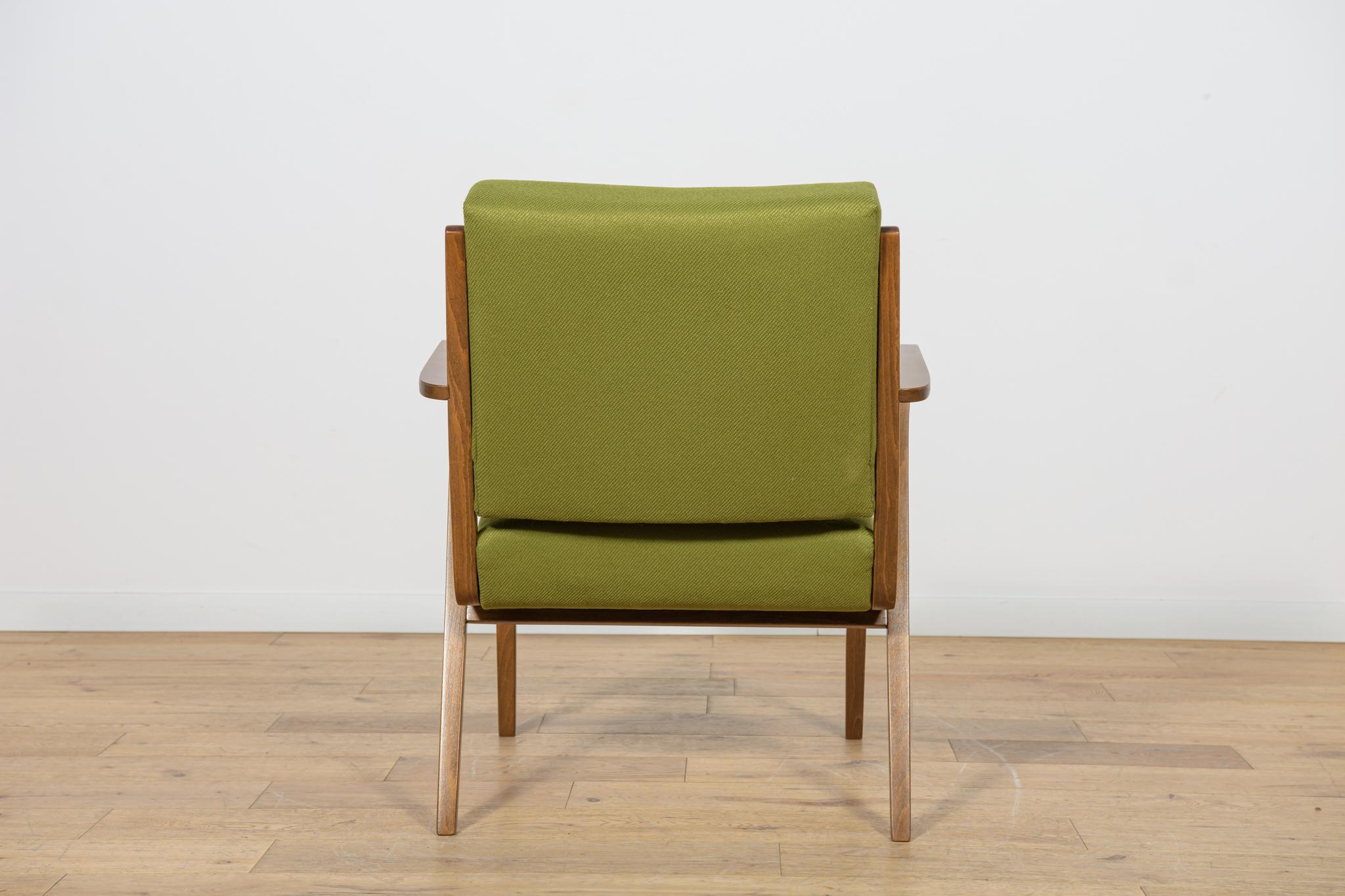 Armchair by Selman Selmanagic for Veb Deutsche Werkstätten Hellerau, Germany, 1950s