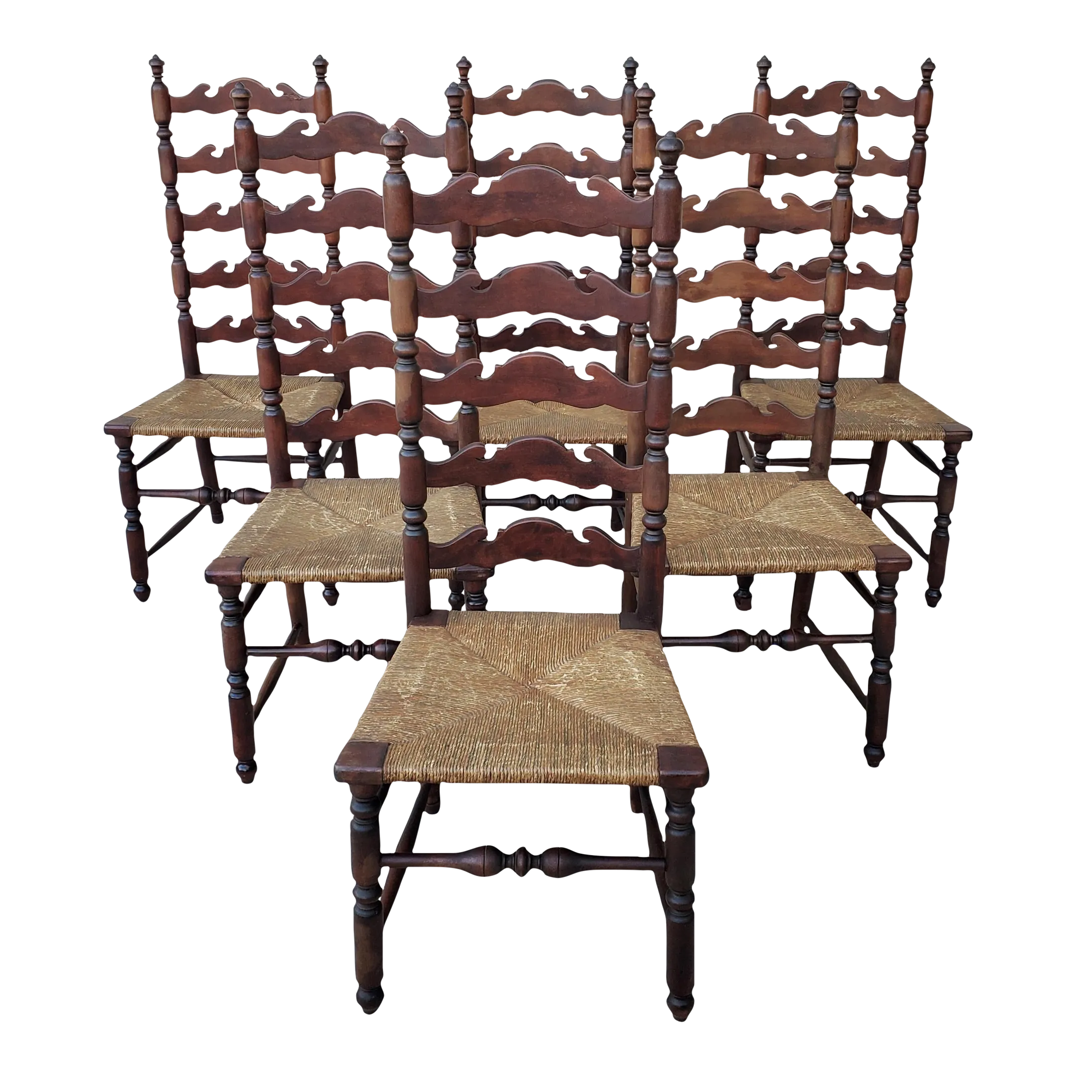 High ladder online back chairs