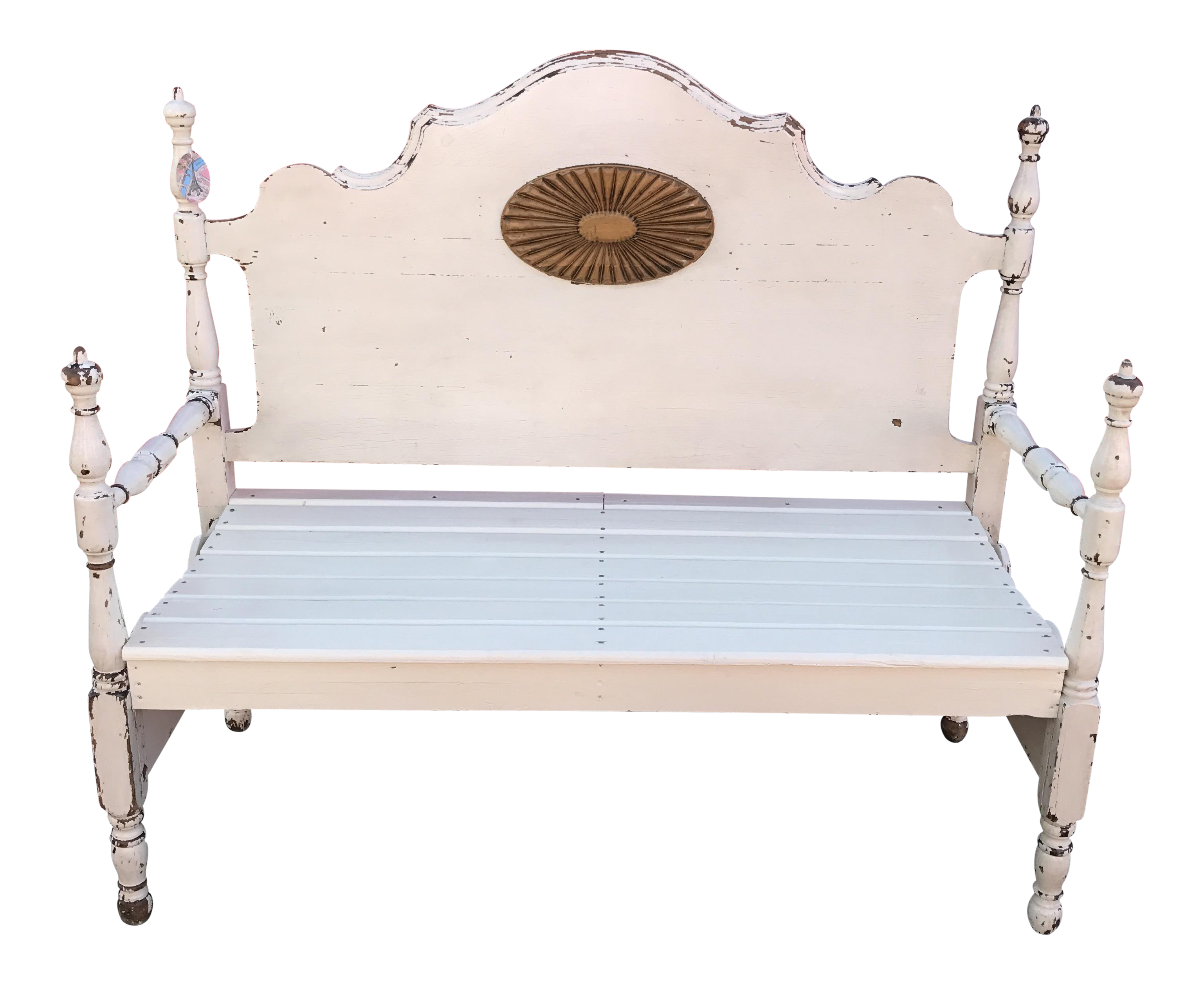 Repurposed Headboard and Footboard Bench Chairish