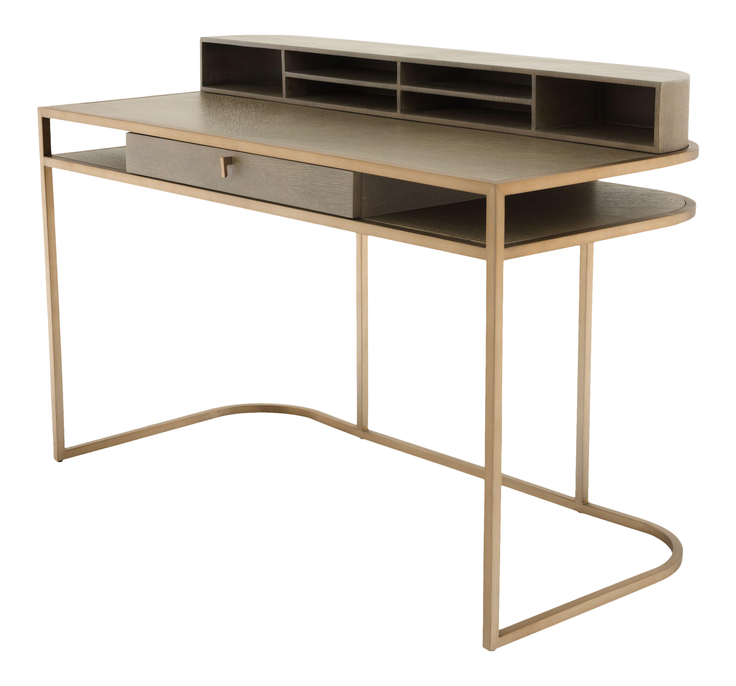 Brass Desk Eichholtz Highland Chairish