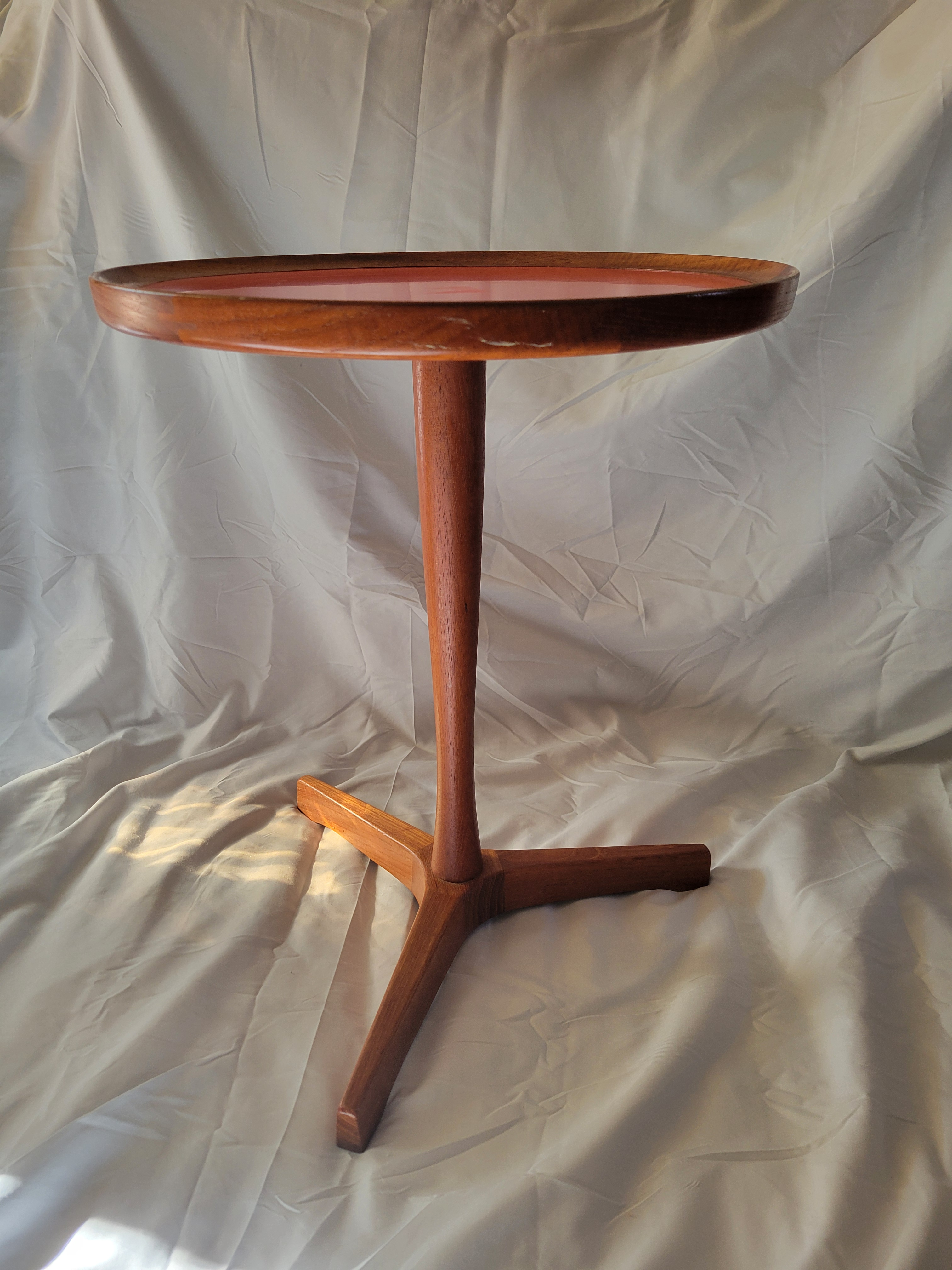 1960s Danish Modern Hans C Andersen Teak Side Table | Chairish