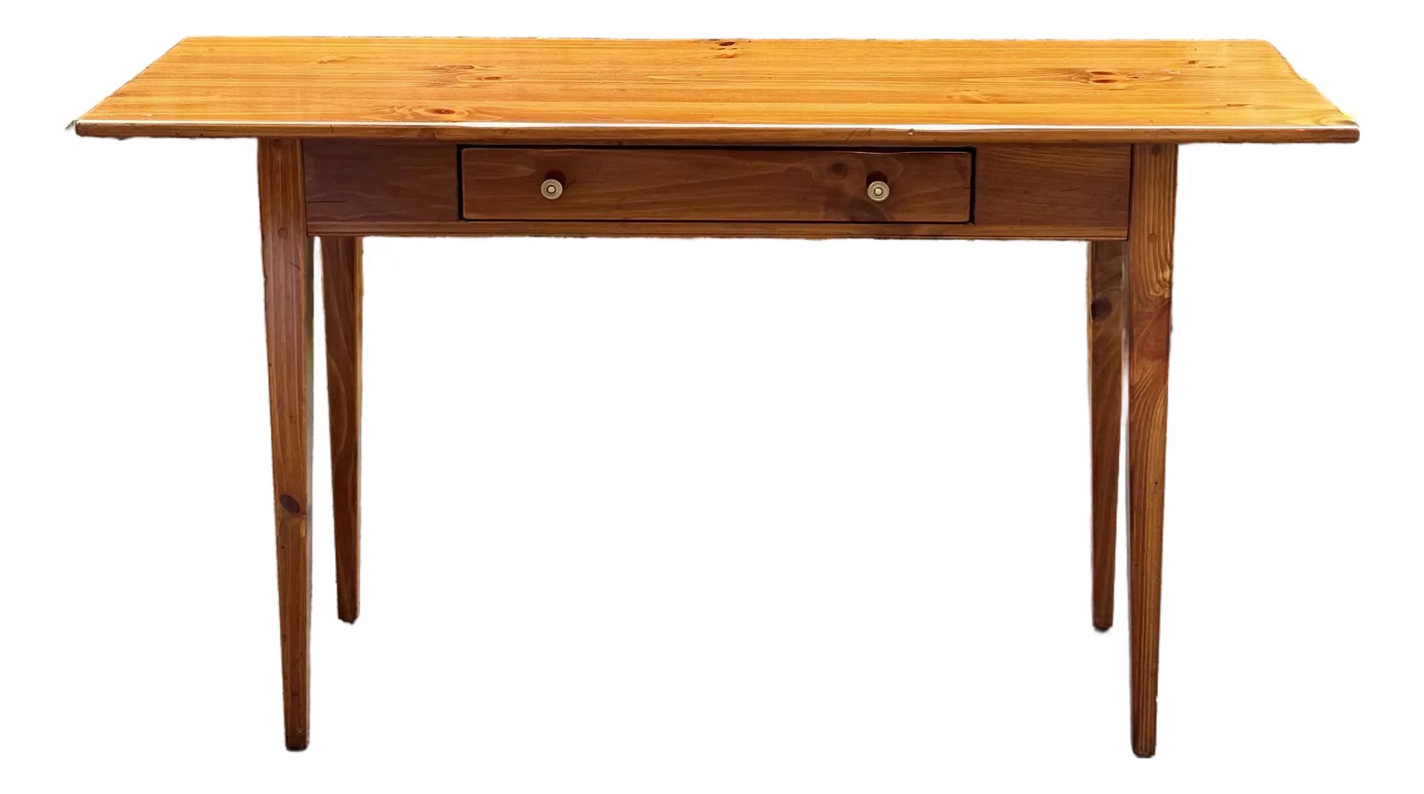 Ethan Allen Country Craftsman Pine Console Table