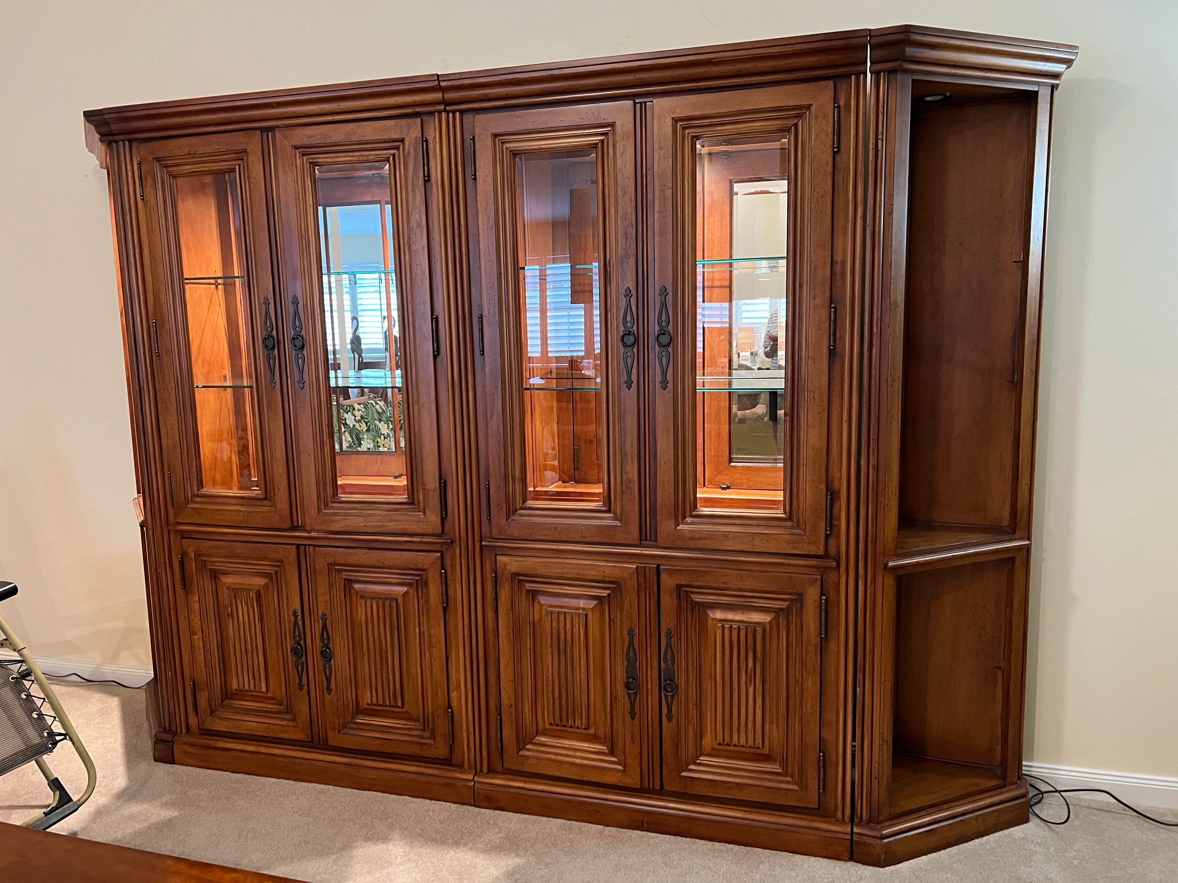 Tommy bahama curio sale cabinet