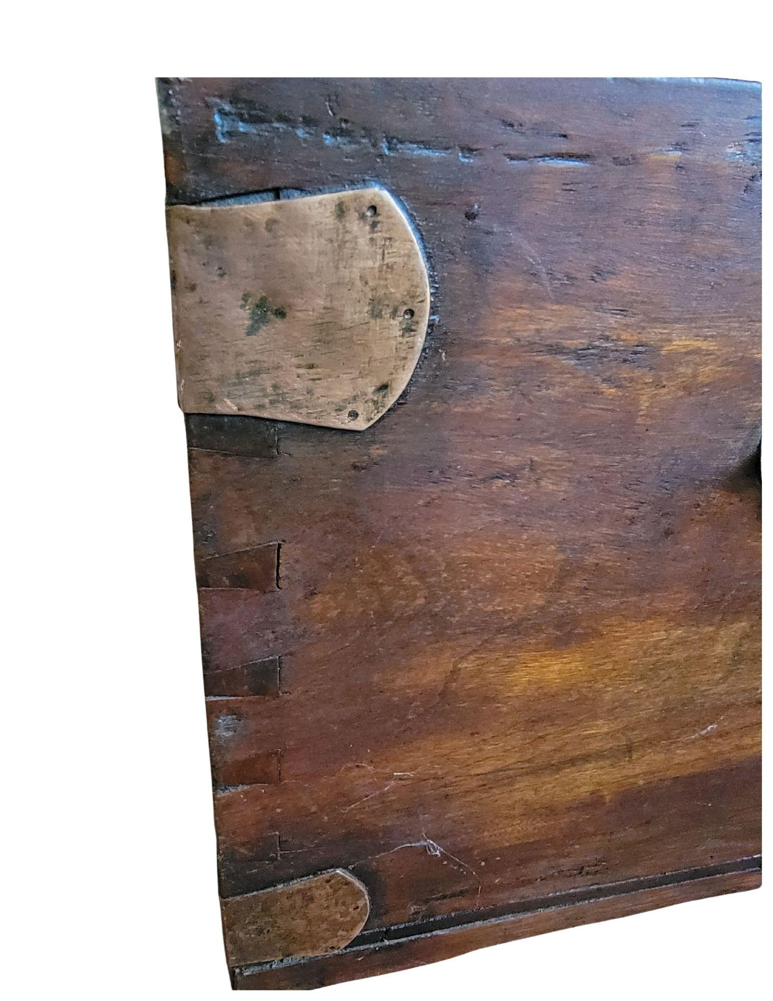 Mid 19th Century Domed Top Trunk