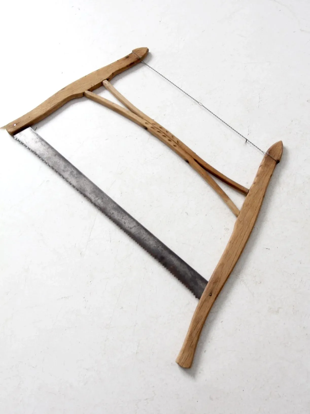 Antique Primitive Hand Saw | Chairish