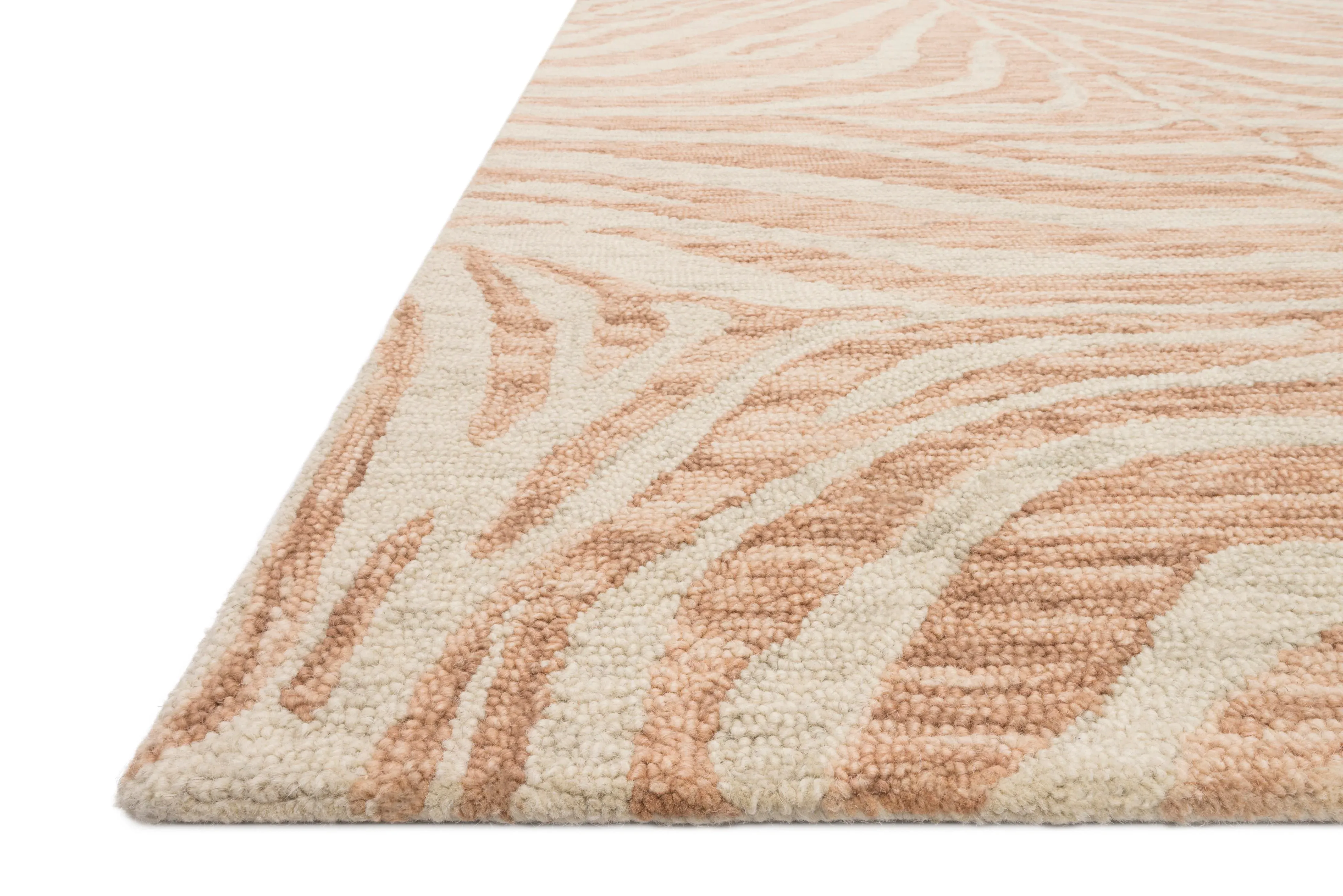 Loloi Rugs Masai Rug, Blush / Ivory - 2\'6\