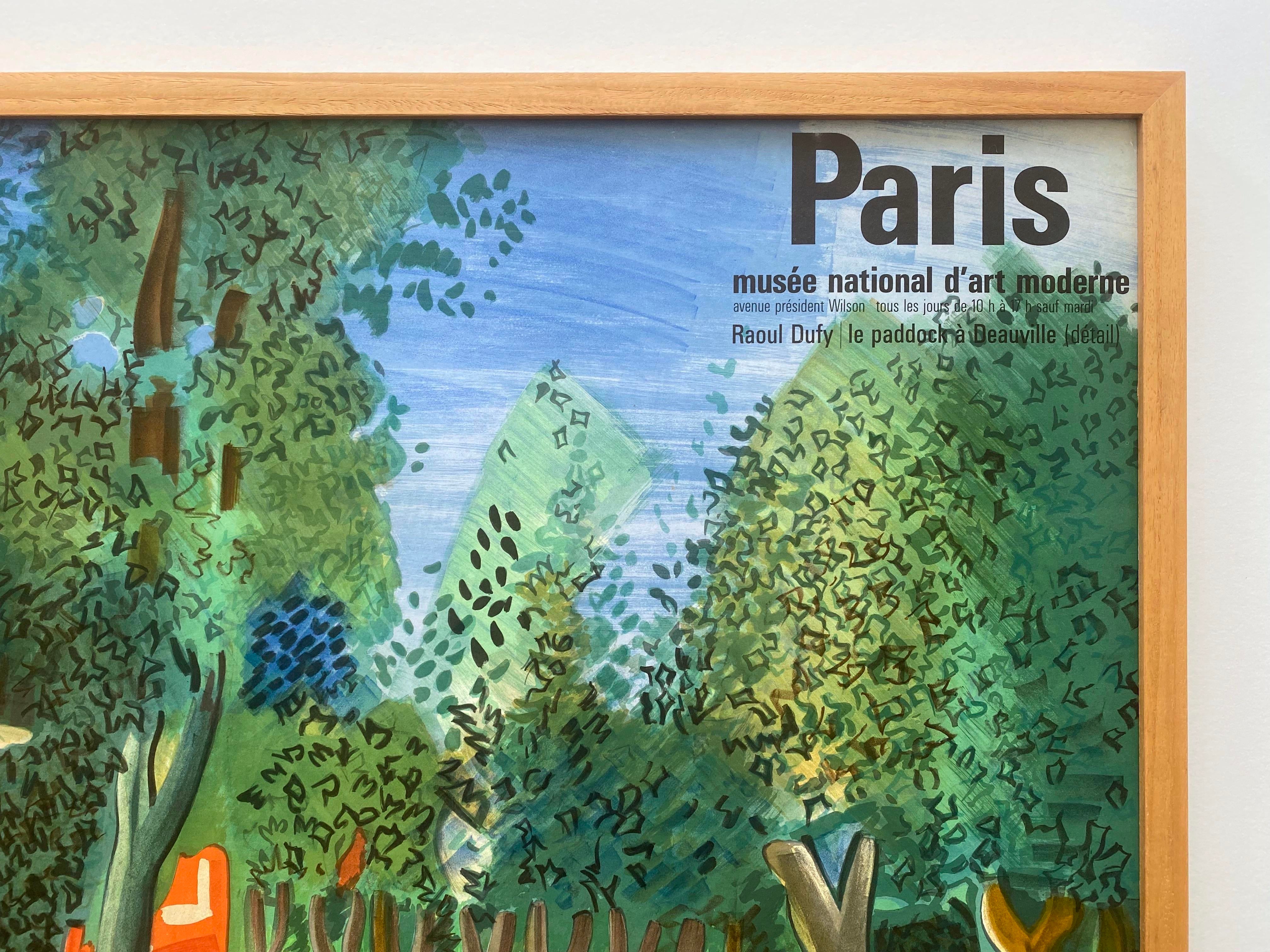 Raoul Dufy Vintage 1964 Mourlot Fine Art Lithograph Print Framed