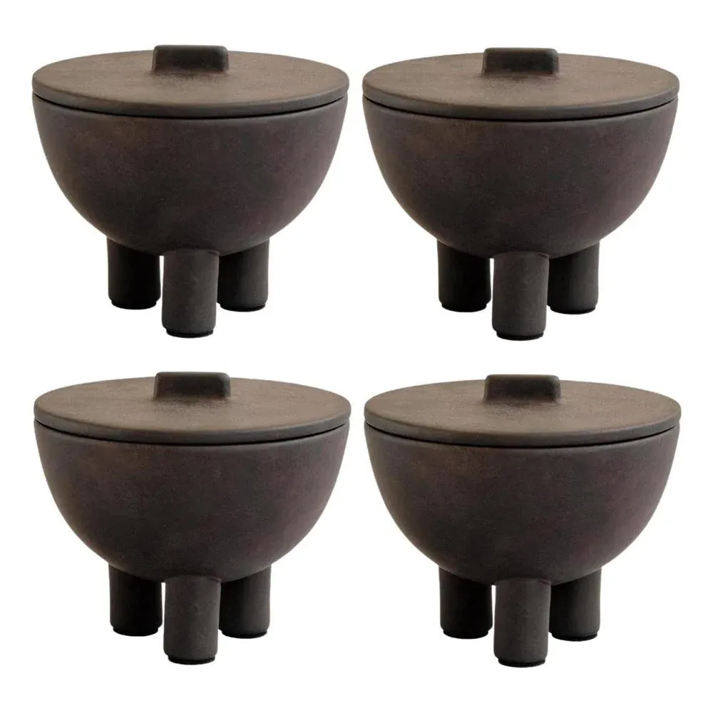 Coffee Duck Jar Medio by 101 Copenhagen, Set of 4 | Chairish