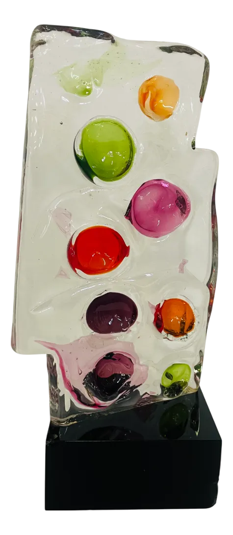 Alfredo Barbini, Volcano Sculpture, 1960s, Glass