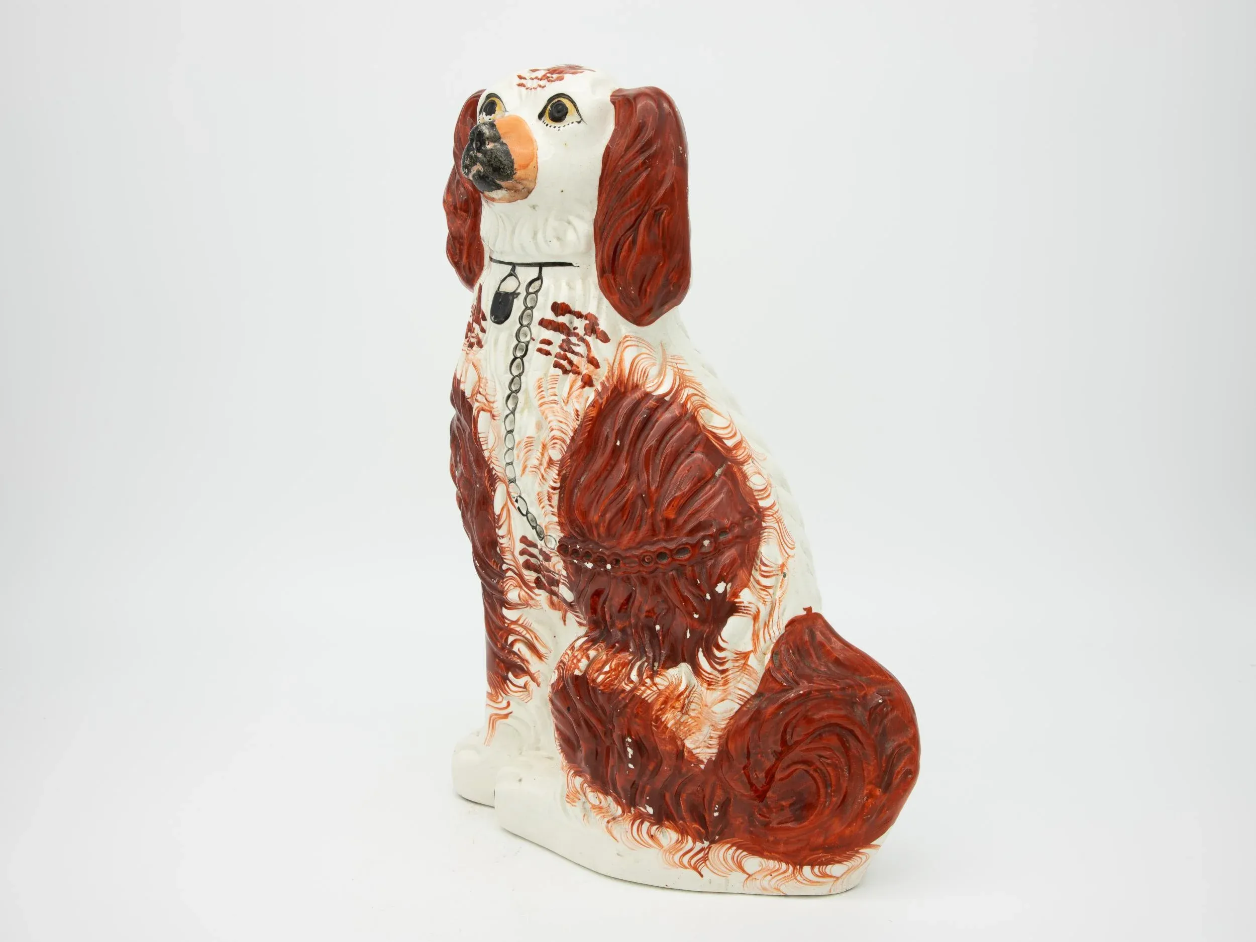 Vintage English Staffordshire Dog main image 1