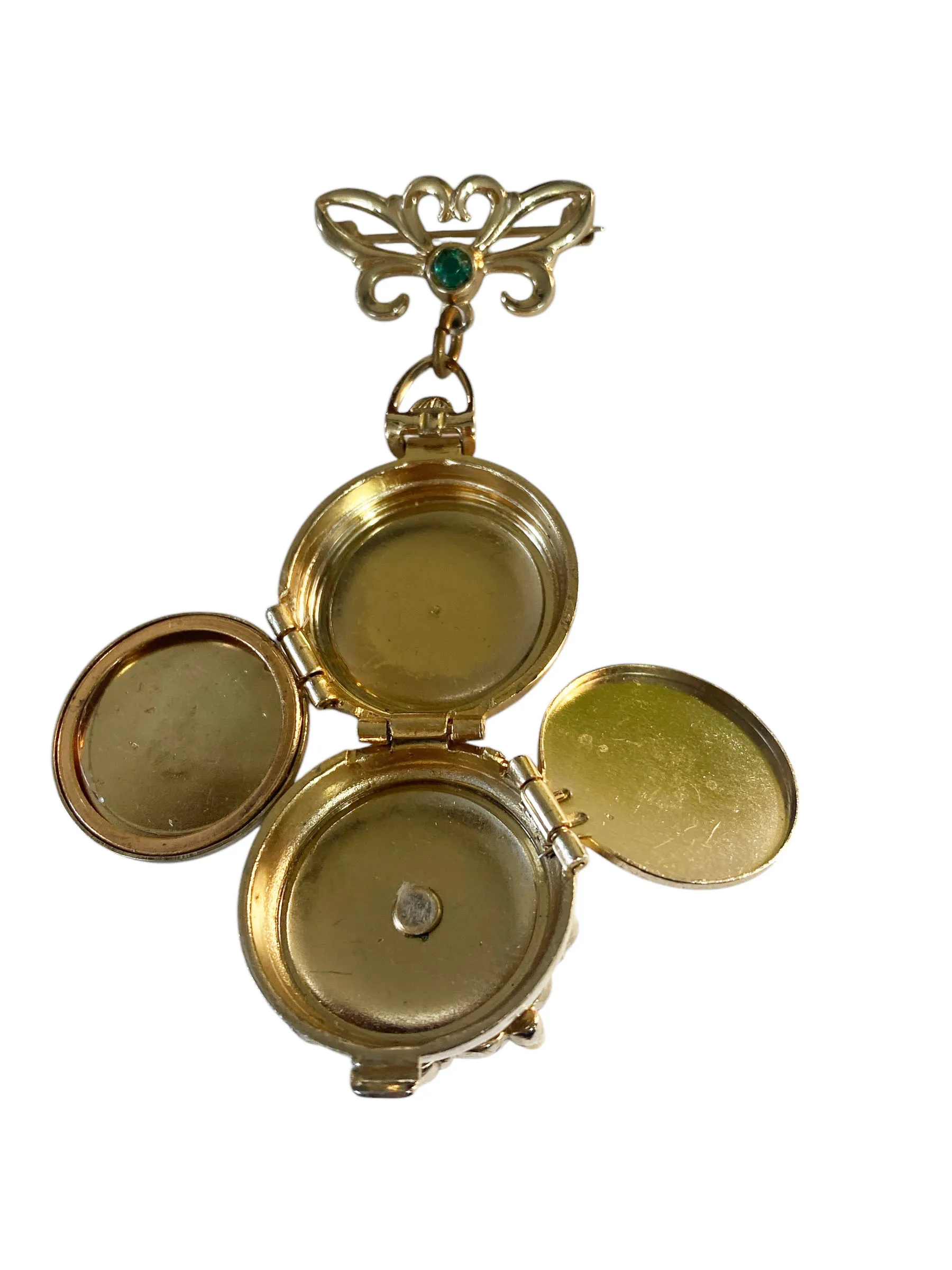 Coro Pegasus ロケットブローチ　ヴィンテージ Vintage Coro Pegasus Coro Locket Coro Vintage Jewelry CORO Locket