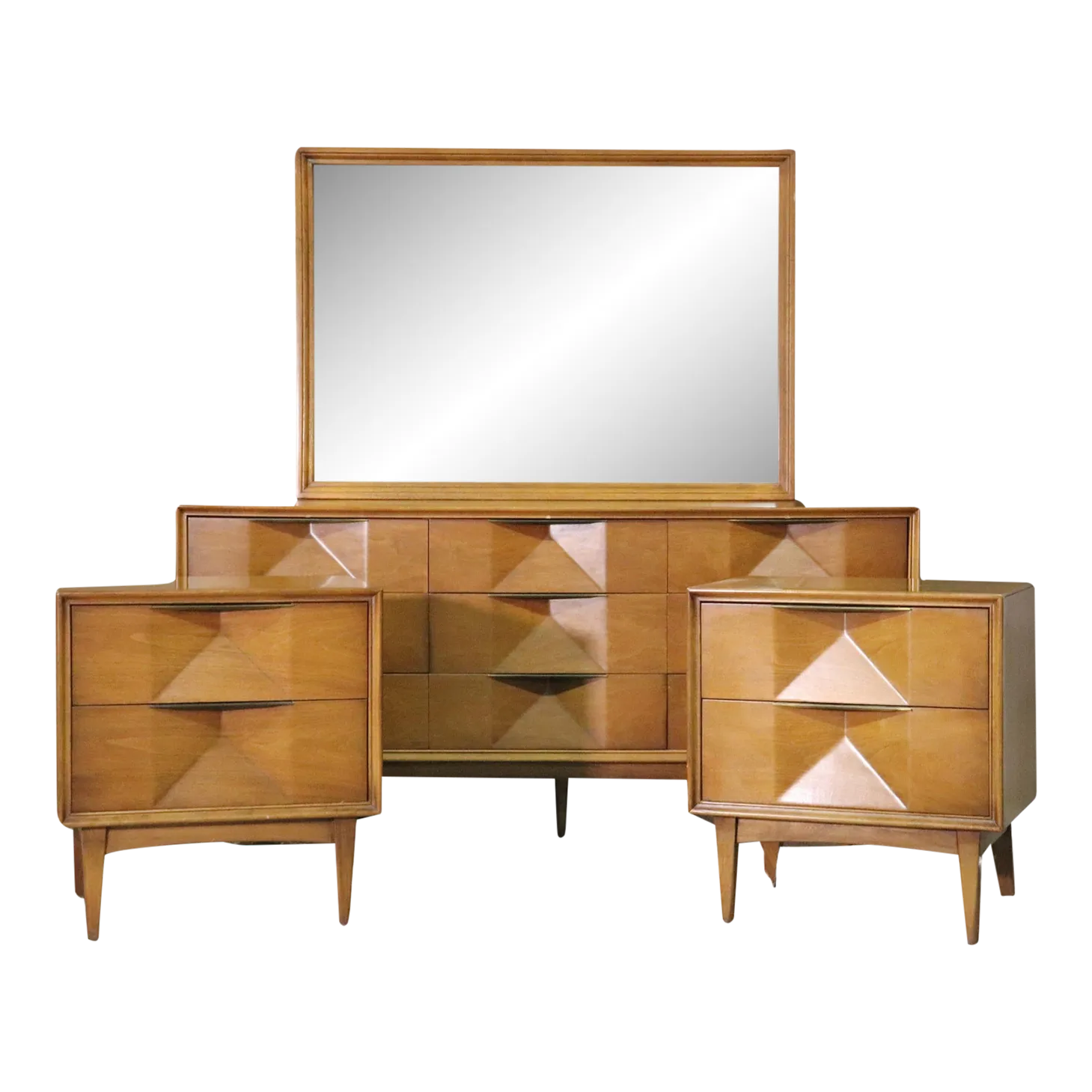 Mid 20th Century MidCentury Bedroom Set Set of 4 Chairish