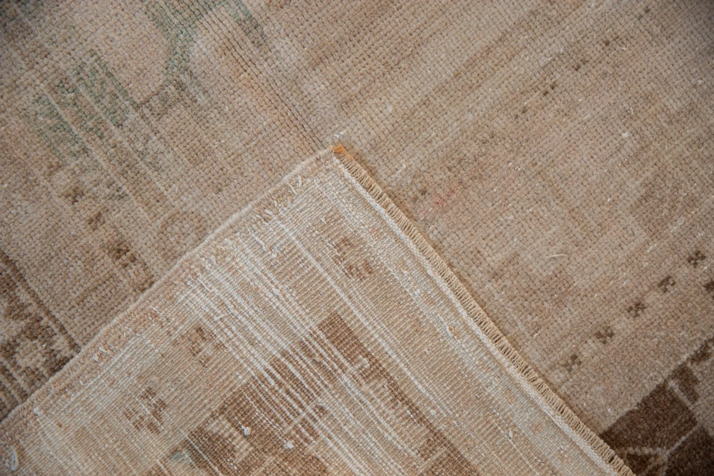 Vintage Distressed Oushak Rug - 4\'11\