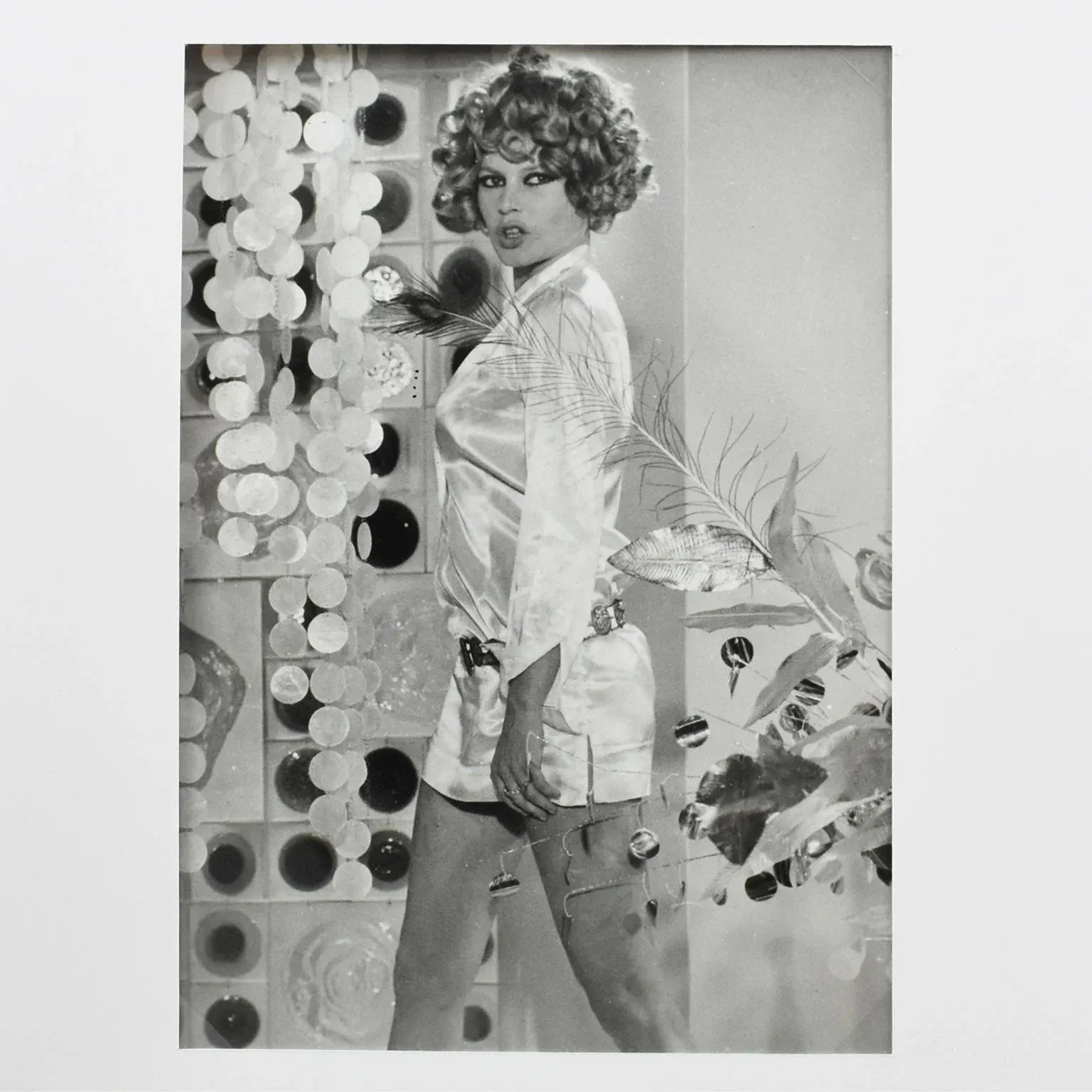 Brigitte Bardot by Robert Cohen for Agip, Silver Gelatin Black and White Photography, 1967