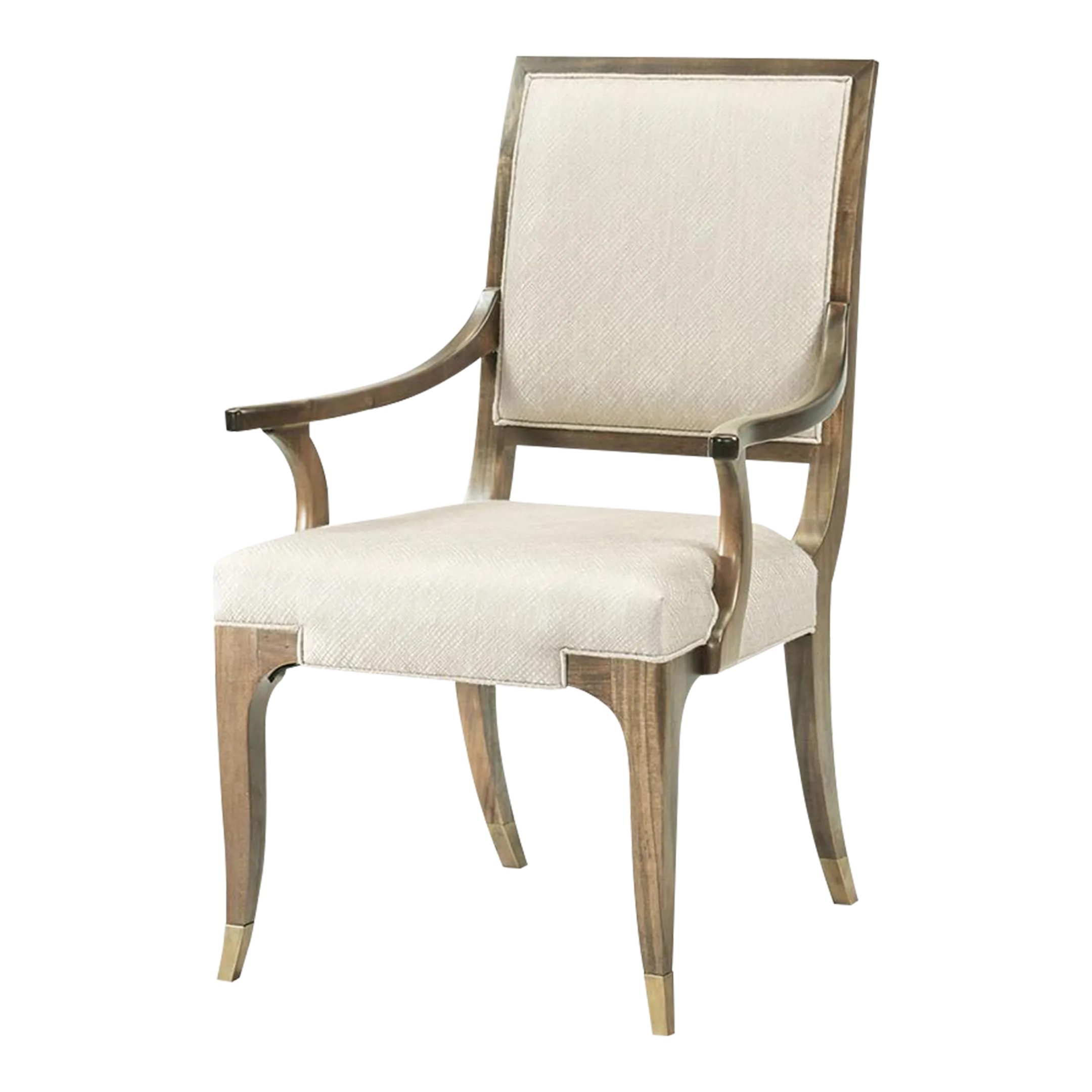 Modern High Back Dining Armchair Chairish