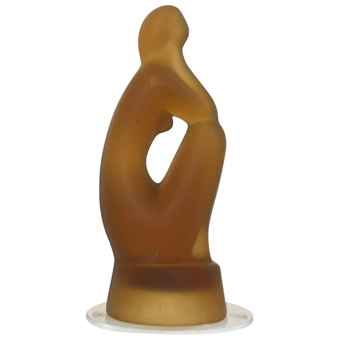 Small Glass Sculpture by Jitka Forejtova, 1970s