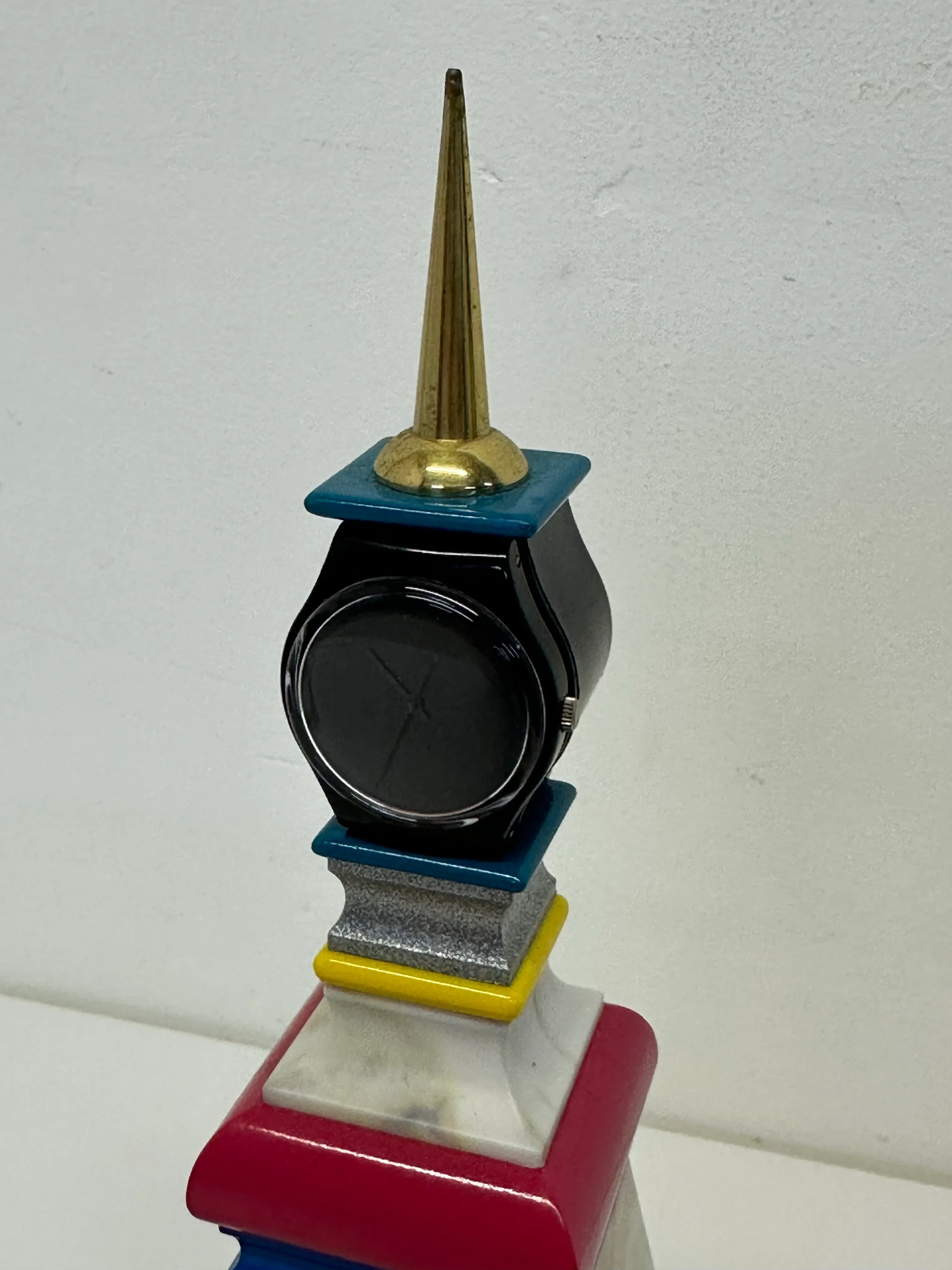 Mendini Watch Tower by Alessandro Mendini for Swatch #1358 | Chairish