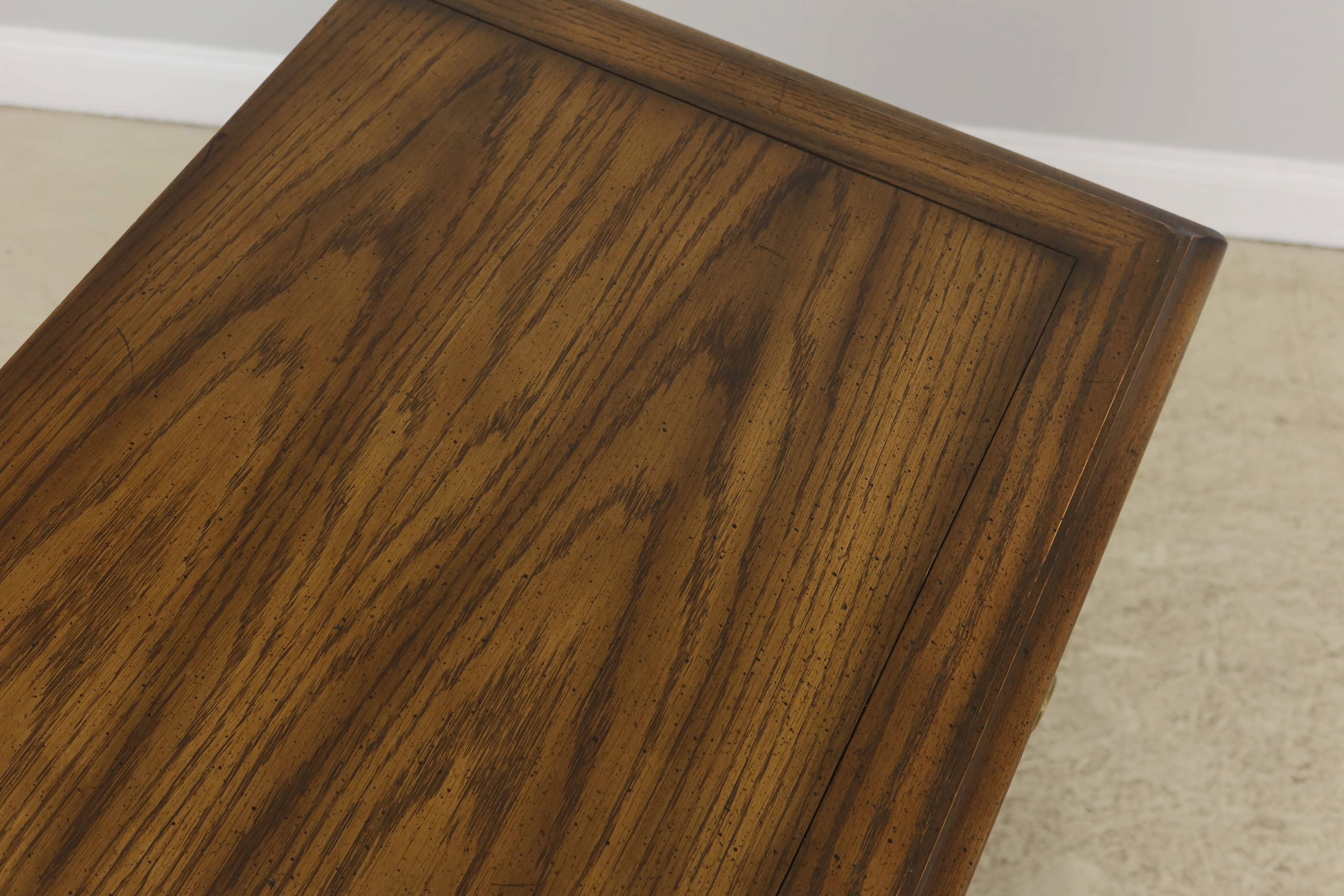 Century Oak 3 Drawer Continental Chest