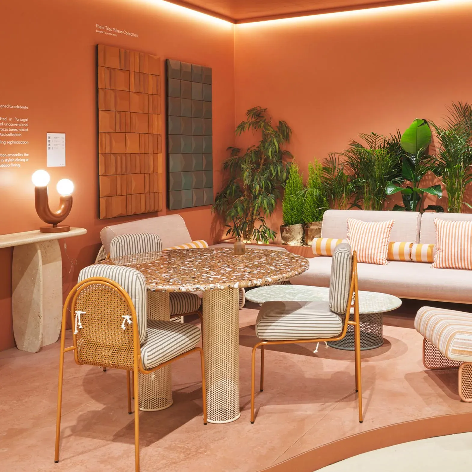 Terra Cota Tiles Panel by Mambo Unlimited Ideas