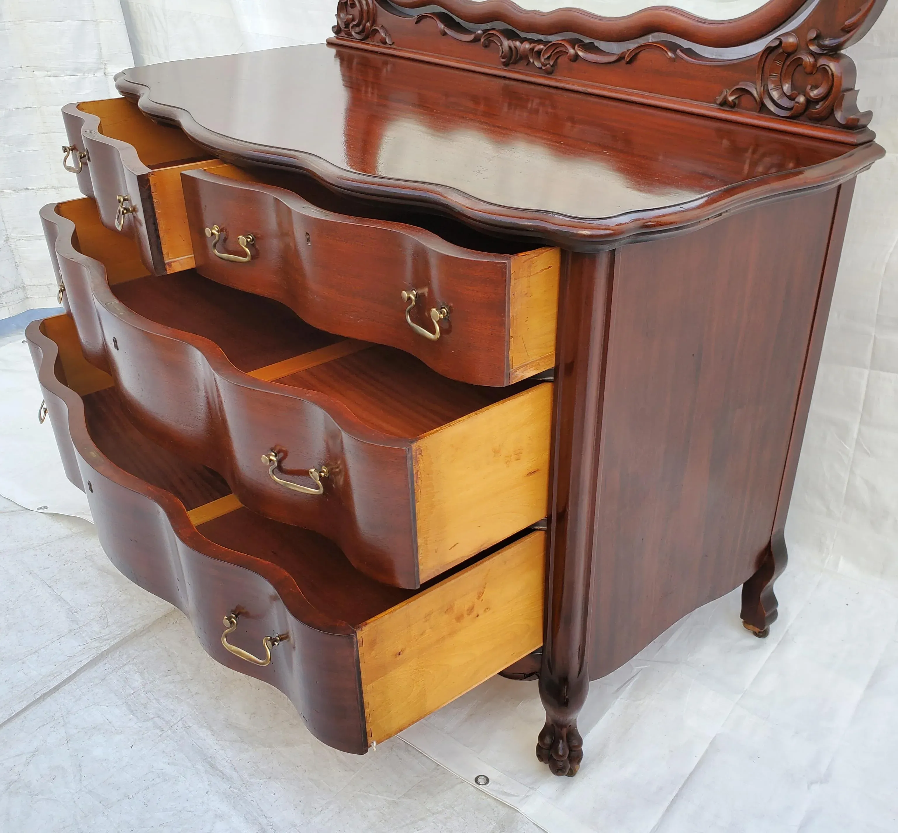 victorian dresser Victorian dresser w mirror  Good Behavior