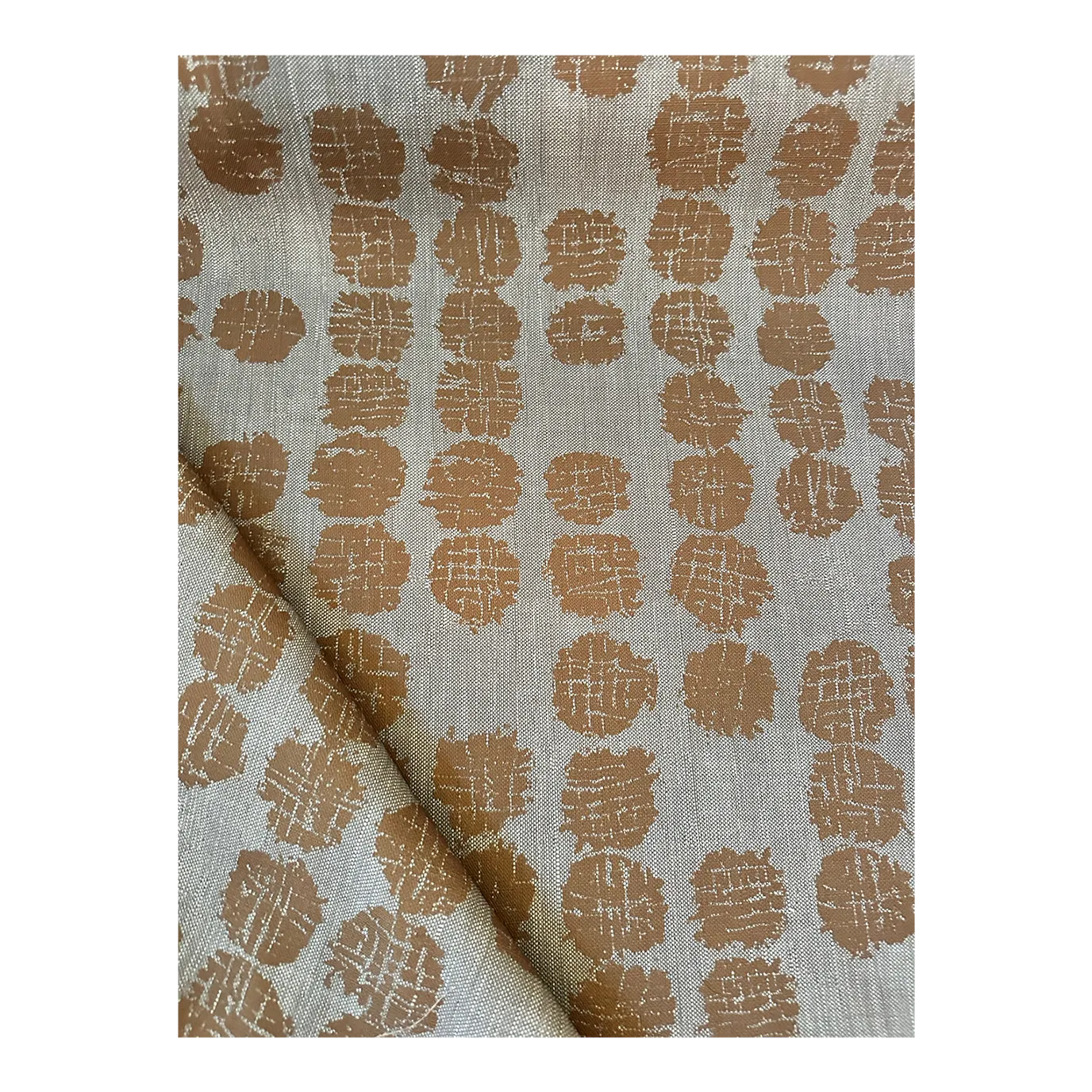 Lee Jofa Solstice Rust/Dove Fabric 10 1/2 Yards