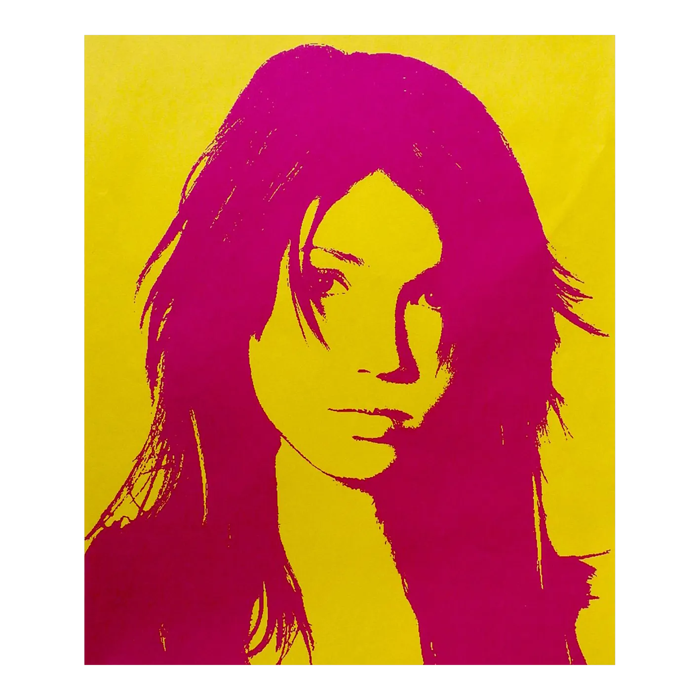 pop-art-portrait-yellow-pink-portrait-print-chairish