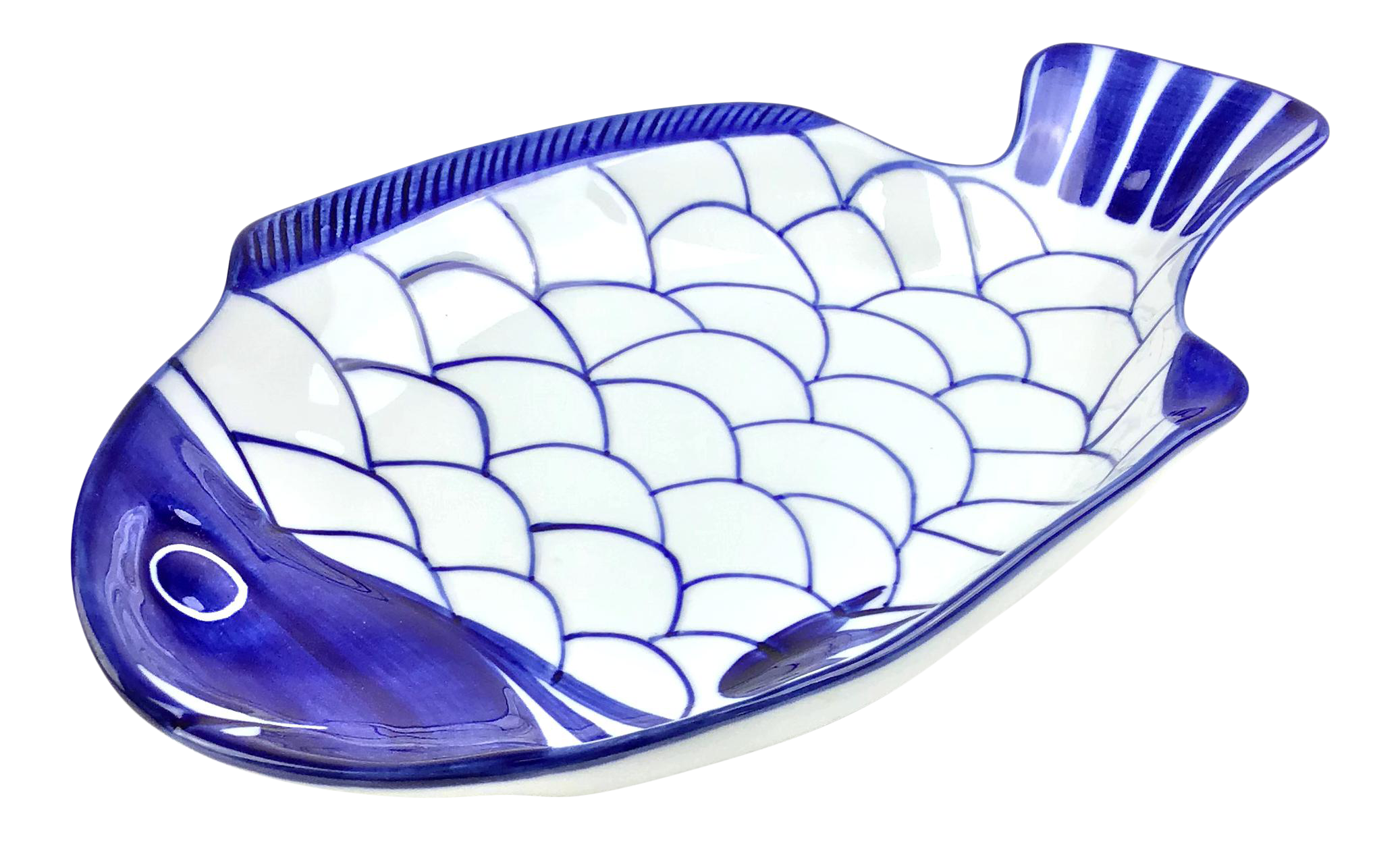 Fun Dansk Ceramic Fish Platter Chairish