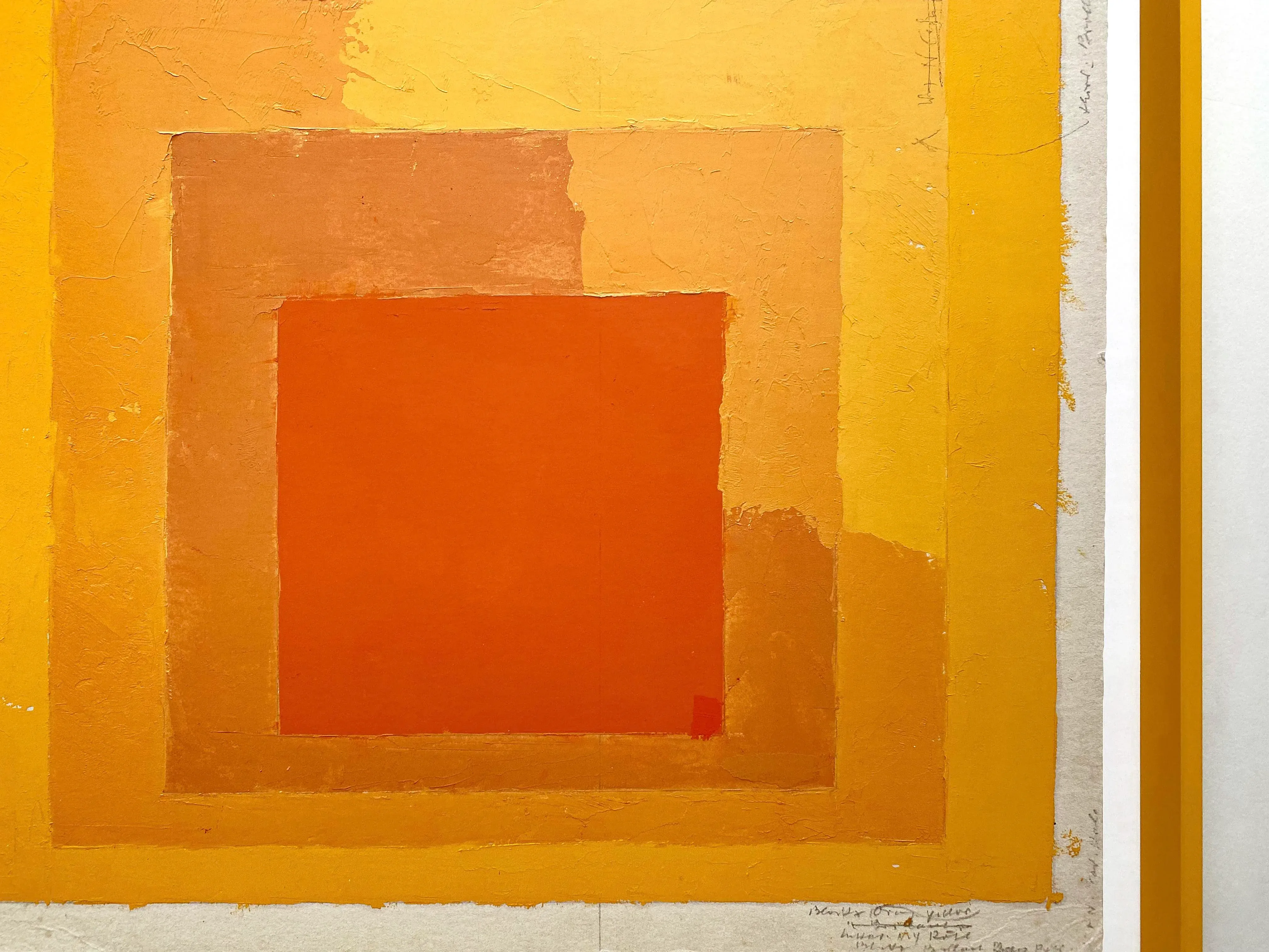 国内未入荷 Josef Albers Yellow Climate Poster Yellow Climate, 1962 by Josef Albers - 24 X 32 Inches (Art