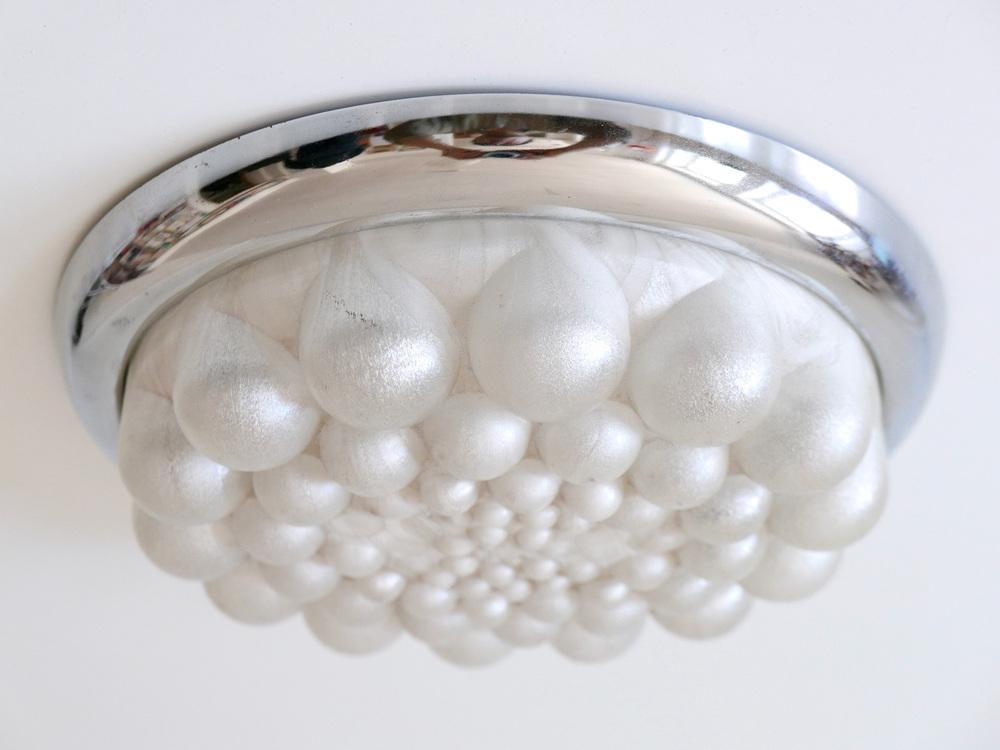 Mid-Century Modern Bubble Flush Mount, Germany, 1970s