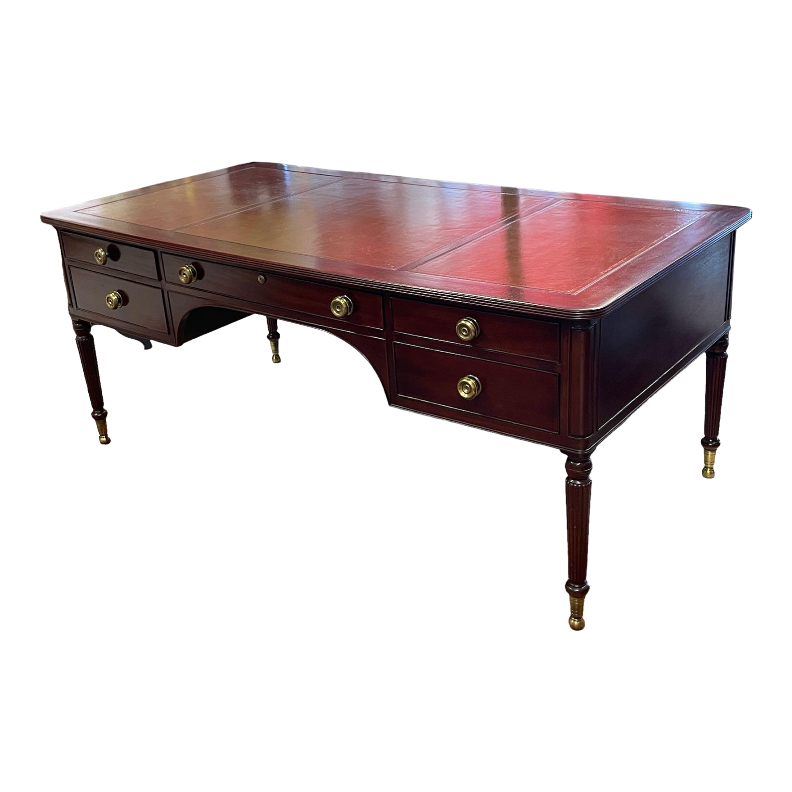 Mid 20th Century Kittinger American Empire Mahogany Desk Chairish