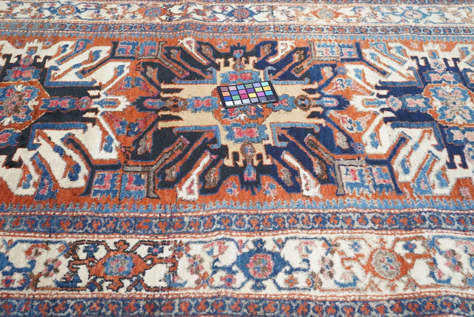 Antique Karajeh Weave Rug 4\'5\'\' x 7\'5\'\'