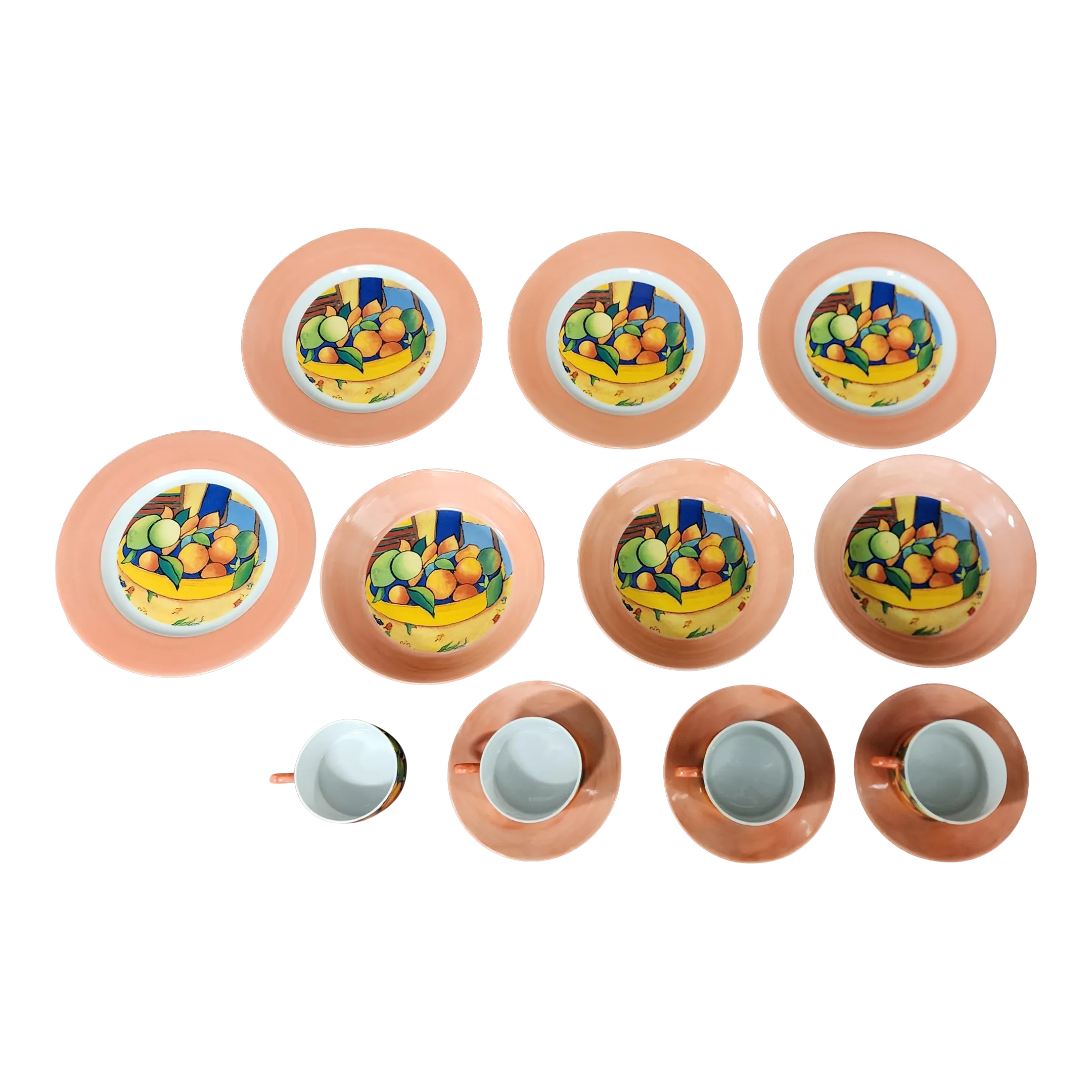 Jammet Seignolles Limoges Fine French Porcelain Dinnerware Set - 18 Piece Collection