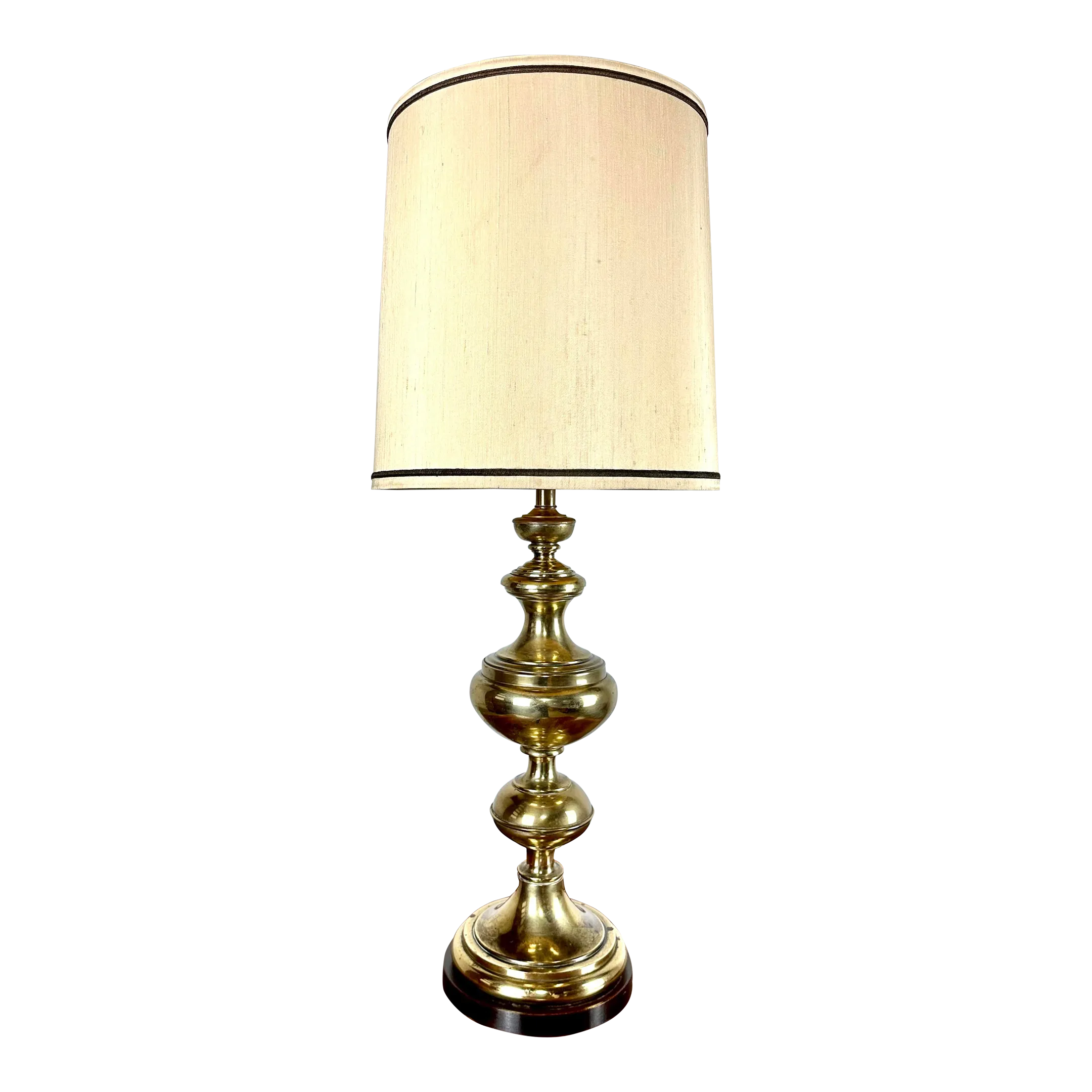 Mid 20th Century Frederick Cooper Brass Table Lamp | Chairish